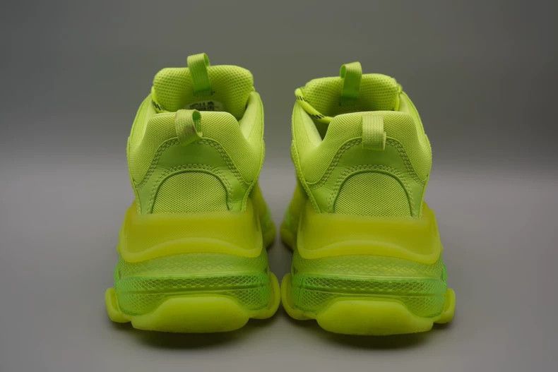 Balenciaga balenciaga triple-s neon yellow chunky sneakers-2507 Size US 10 / EU 43 - 5 Thumbnail