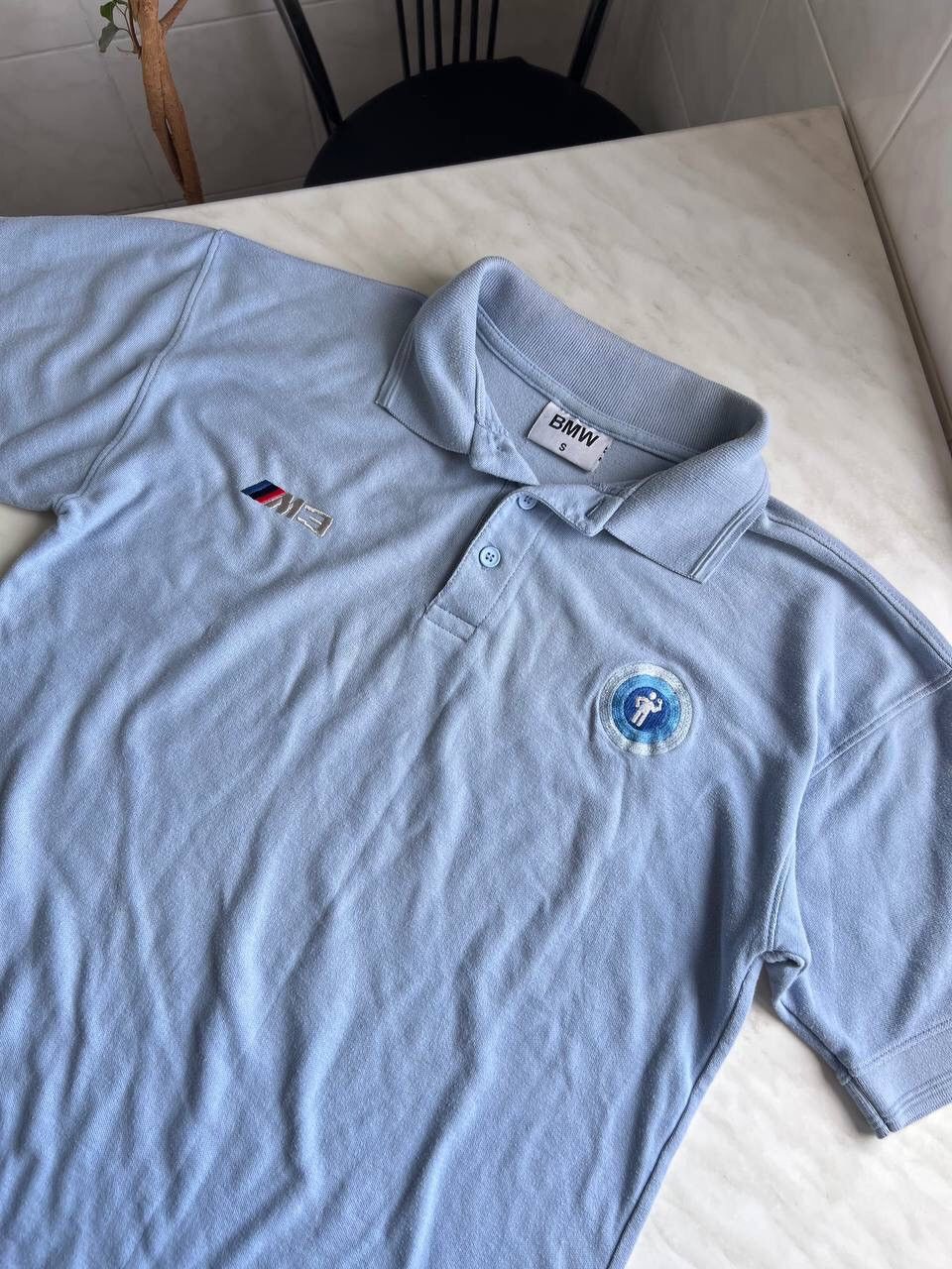 Bmw M Power M3 Oversized Polo T Shirt Germany 00's Racing