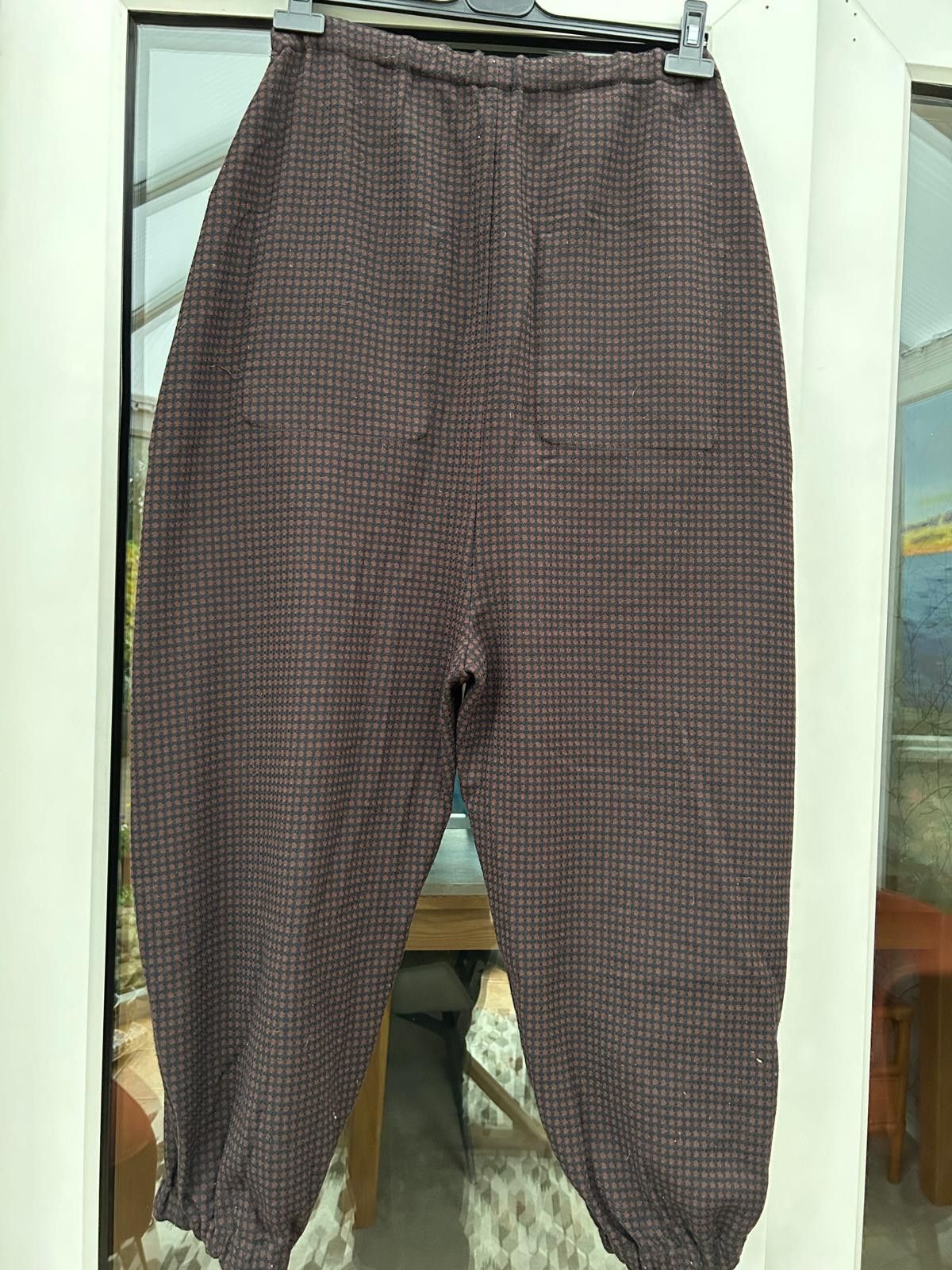 Marvielab Oversized Reversible Polka Dot Wool Pants Size US 32 / EU 48 - 4 Thumbnail