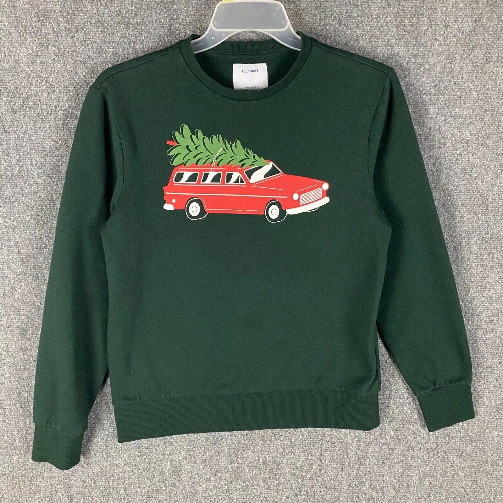 Old Navy Old Navy Christmas Sweatshirt Men's Medium Pullover Cotton M Size US M / EU 48-50 / 2 - 1 Thumbnail
