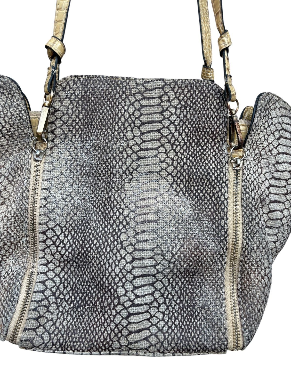 GOA Y2K Vkei Grunge Gothic Gyaru Snake Skull Bag Size ONE SIZE - 5 Thumbnail