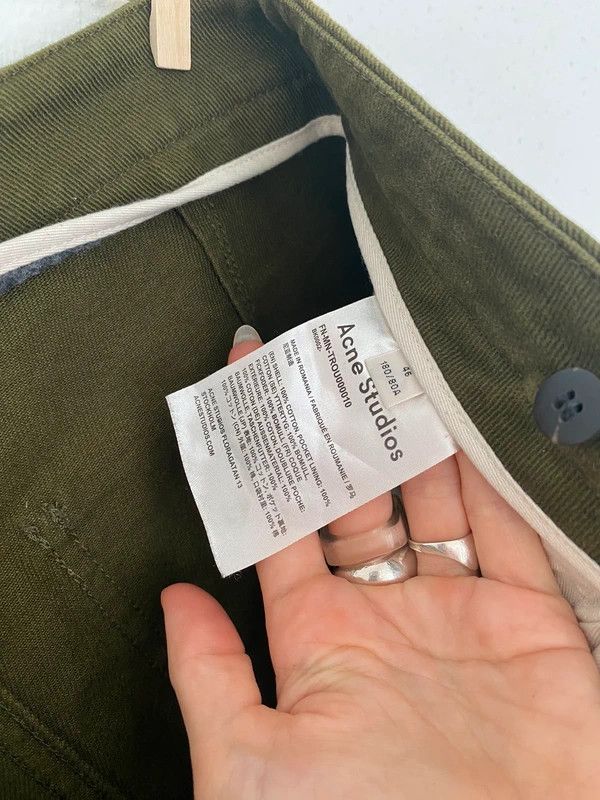 Acne Studios Acne studios cargo pants trousers jeans baggy 2021M Size 27" / US 4 / IT 40 - 6 Thumbnail