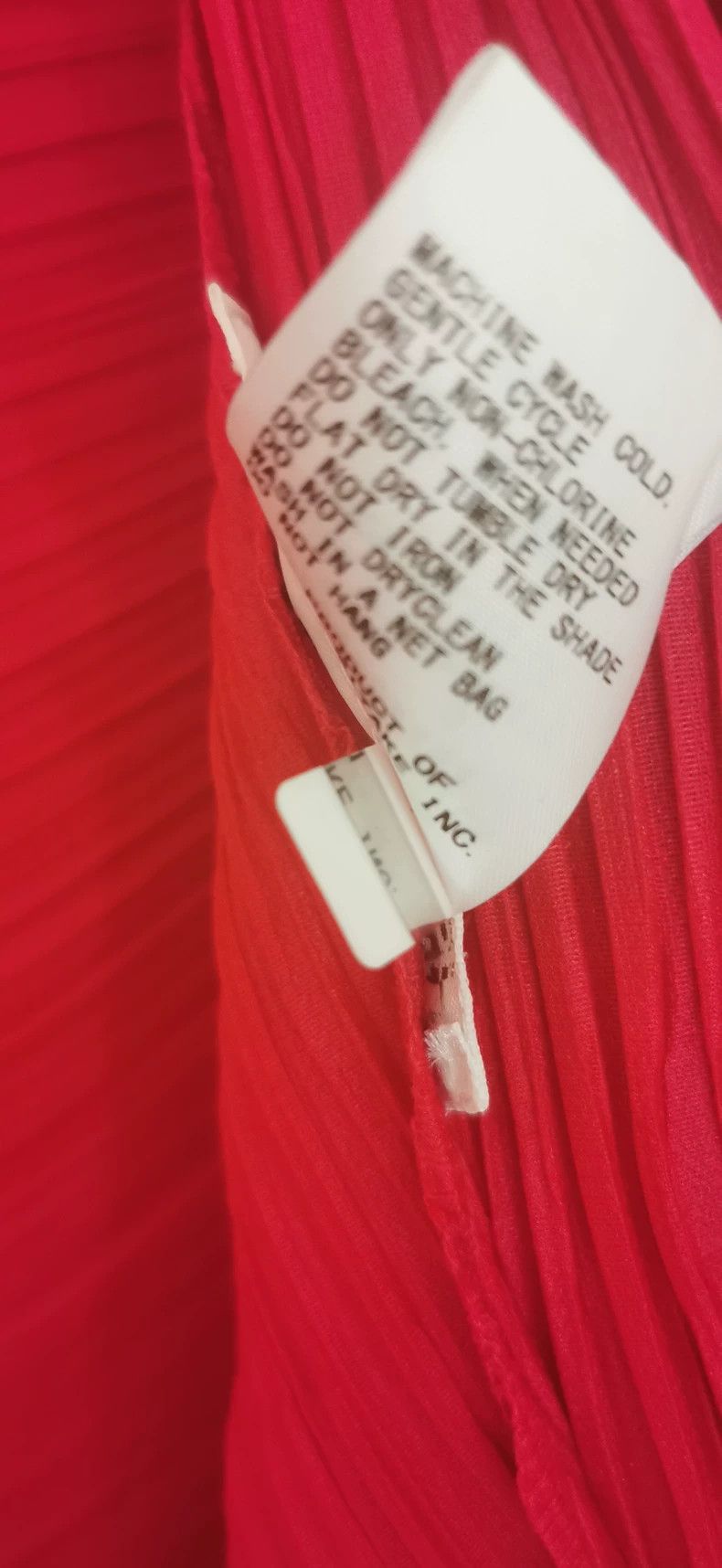 Other Issey Miyake Red pleated cardigan Size L / US 10 / IT 46 - 4 Thumbnail