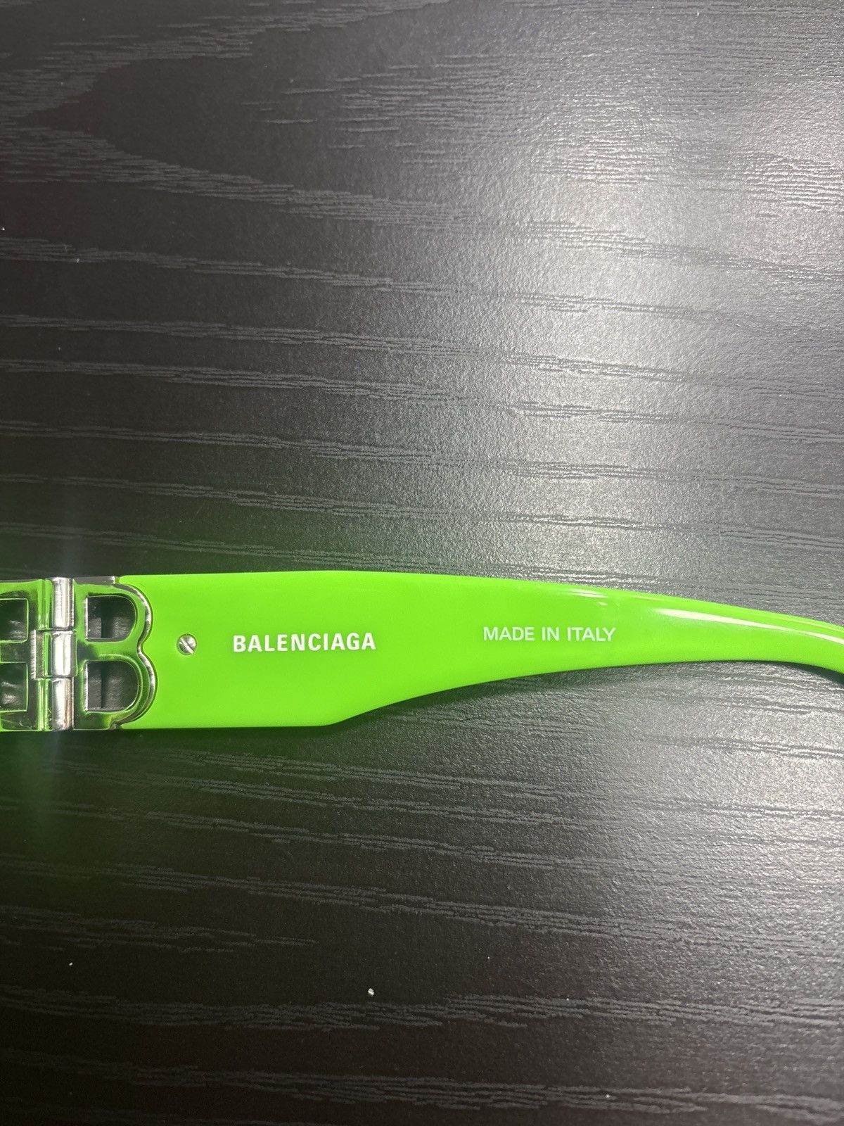Balenciaga Balenciaga Green Sunglasses Size ONE SIZE - 6 Thumbnail