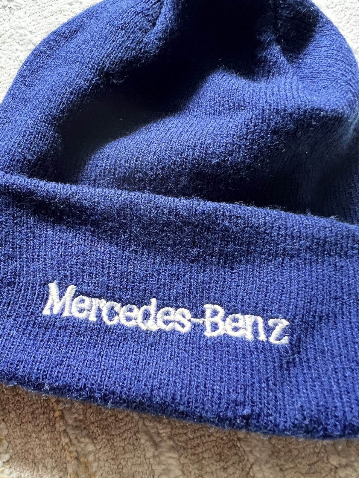 Mercedes-Benz Mercedes Benz Embroided Beanie Hat Size ONE SIZE - 3 Thumbnail