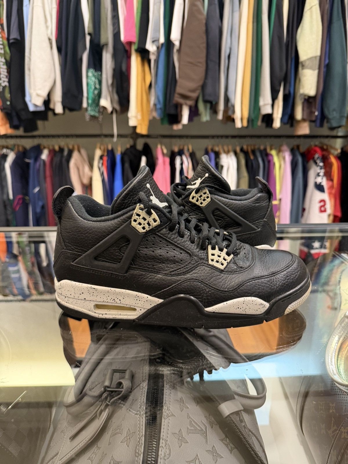 Jordan Brand Jordan 4 Retro LS Oreo Size US 9.5 / EU 42-43 - 2 Thumbnail