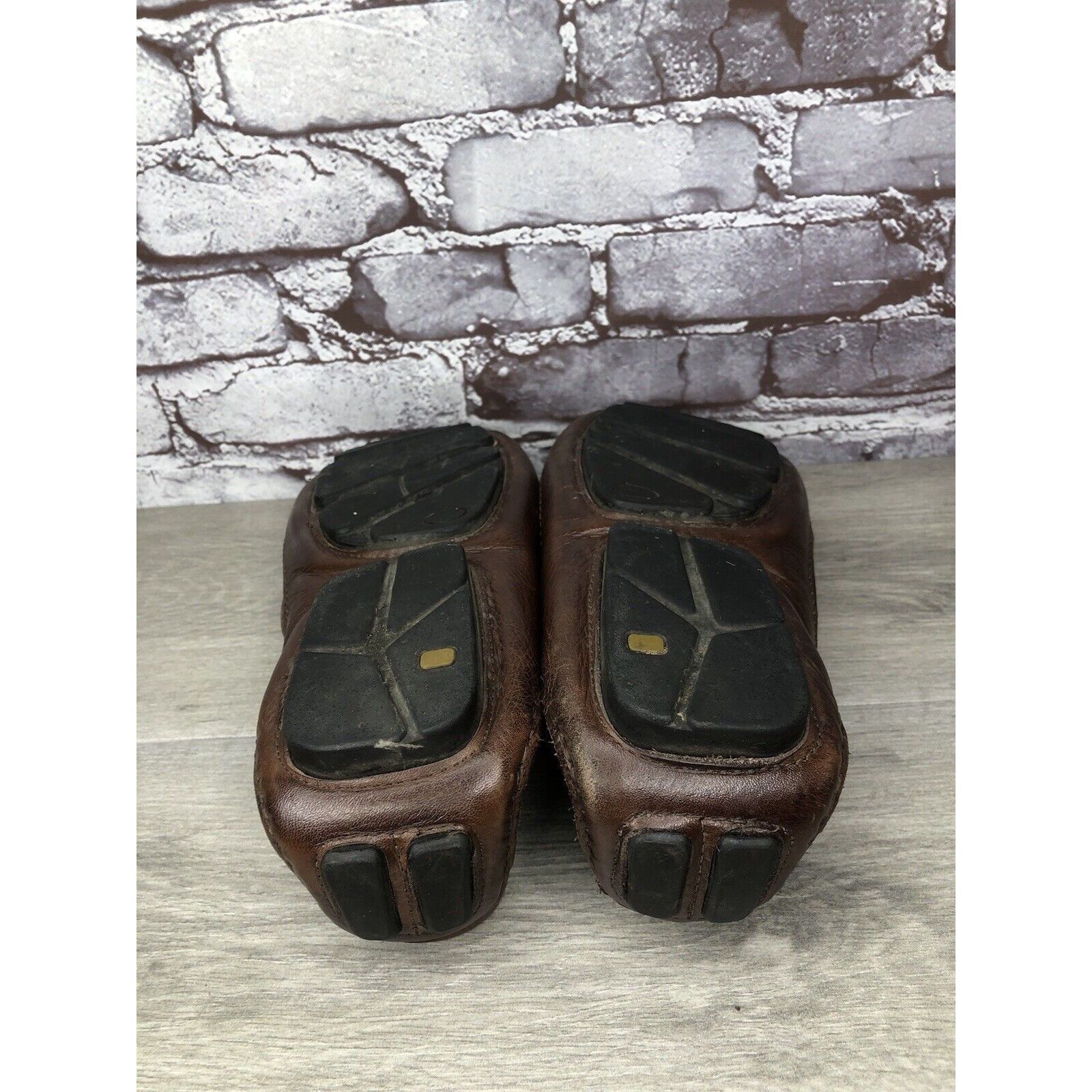 Mercanti Fiorentini Mercanti Fiorentini Relax Brown Leather Driving Penny Loafer Size US 13 / EU 46 - 9 Thumbnail