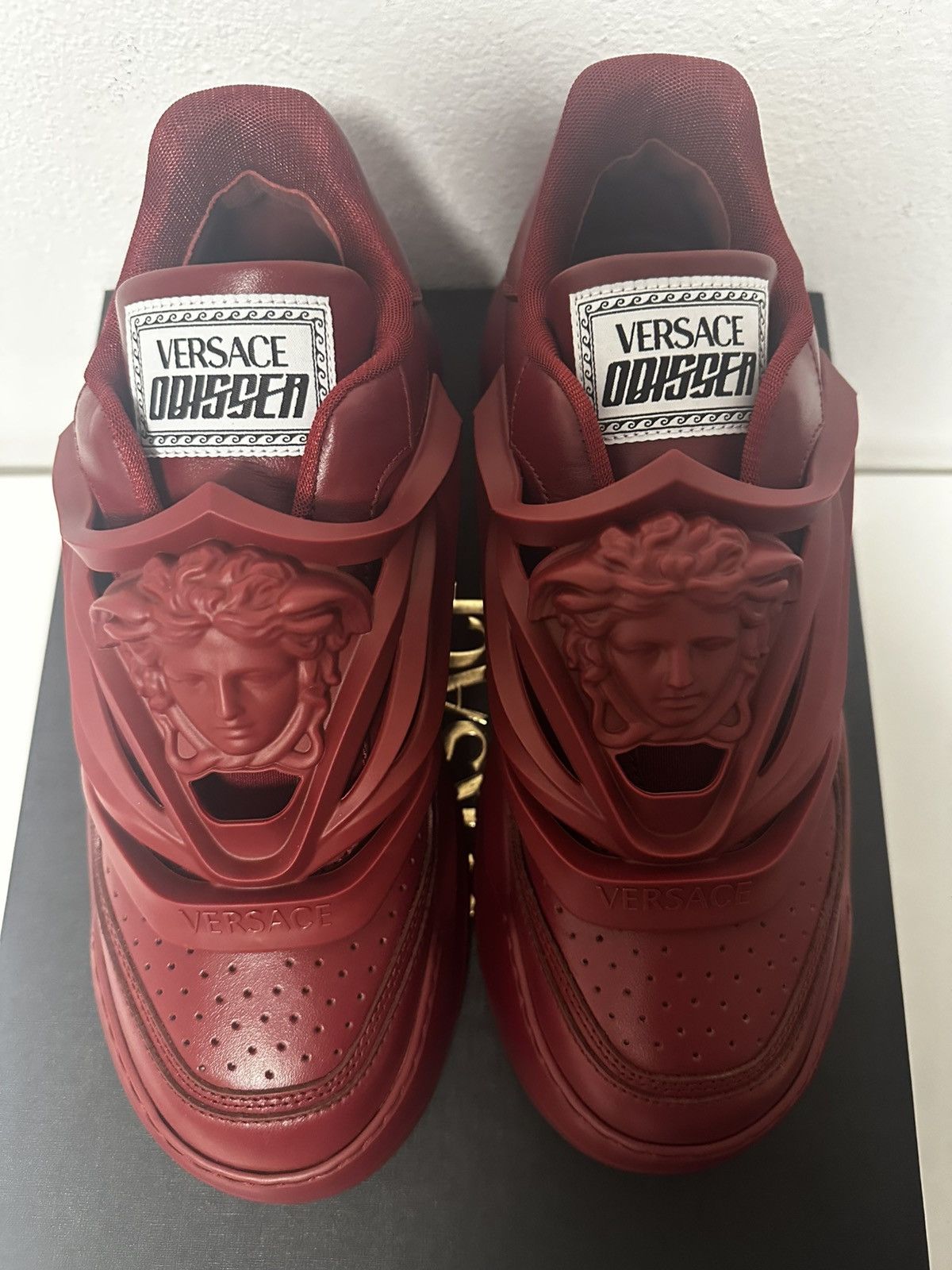 Versace Versace Odissea Bordeaux Sneakers Size US 10 / EU 43 - 4 Thumbnail