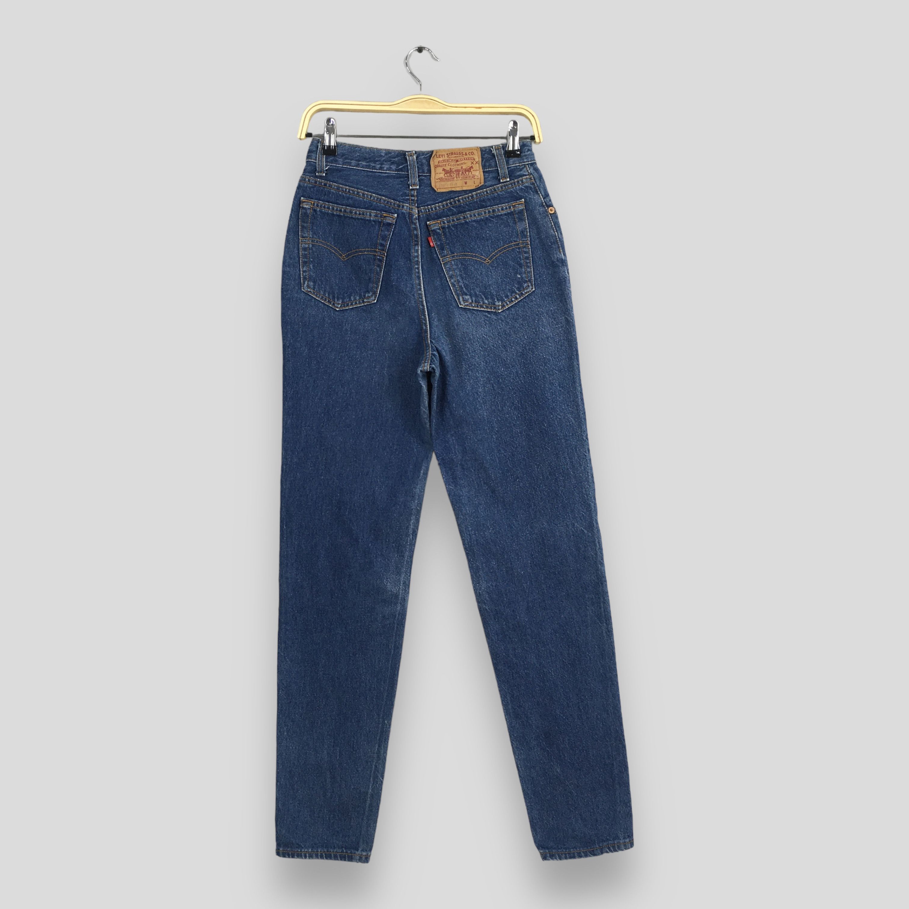 Levi's Size 24x31 Vintage 90s Levi's 501 Faded Blue Jeans S762 Size 24" / US 00 / IT 34 - 10 Thumbnail
