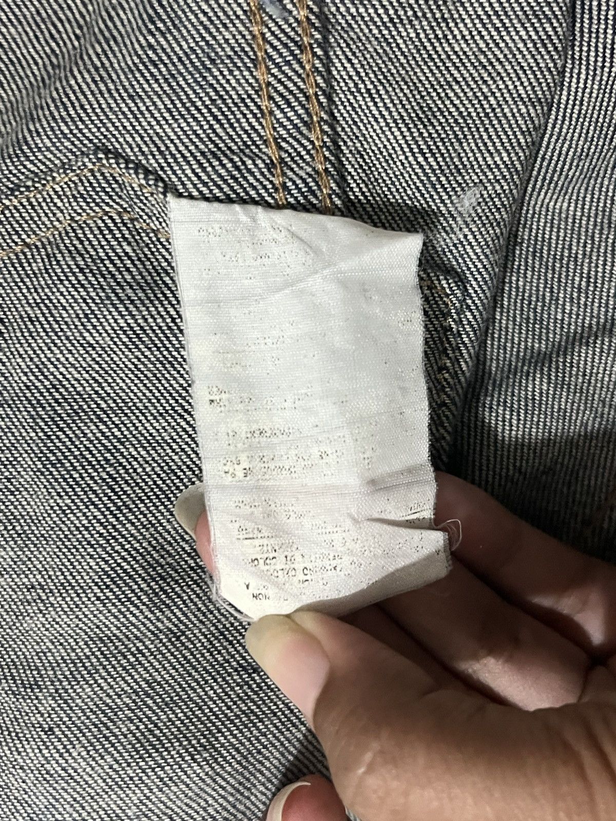 Other Benetton Denim Jacket Vintage Wash Made in Italy Size XS / US 0-2 / IT 36-38 - 8 Thumbnail