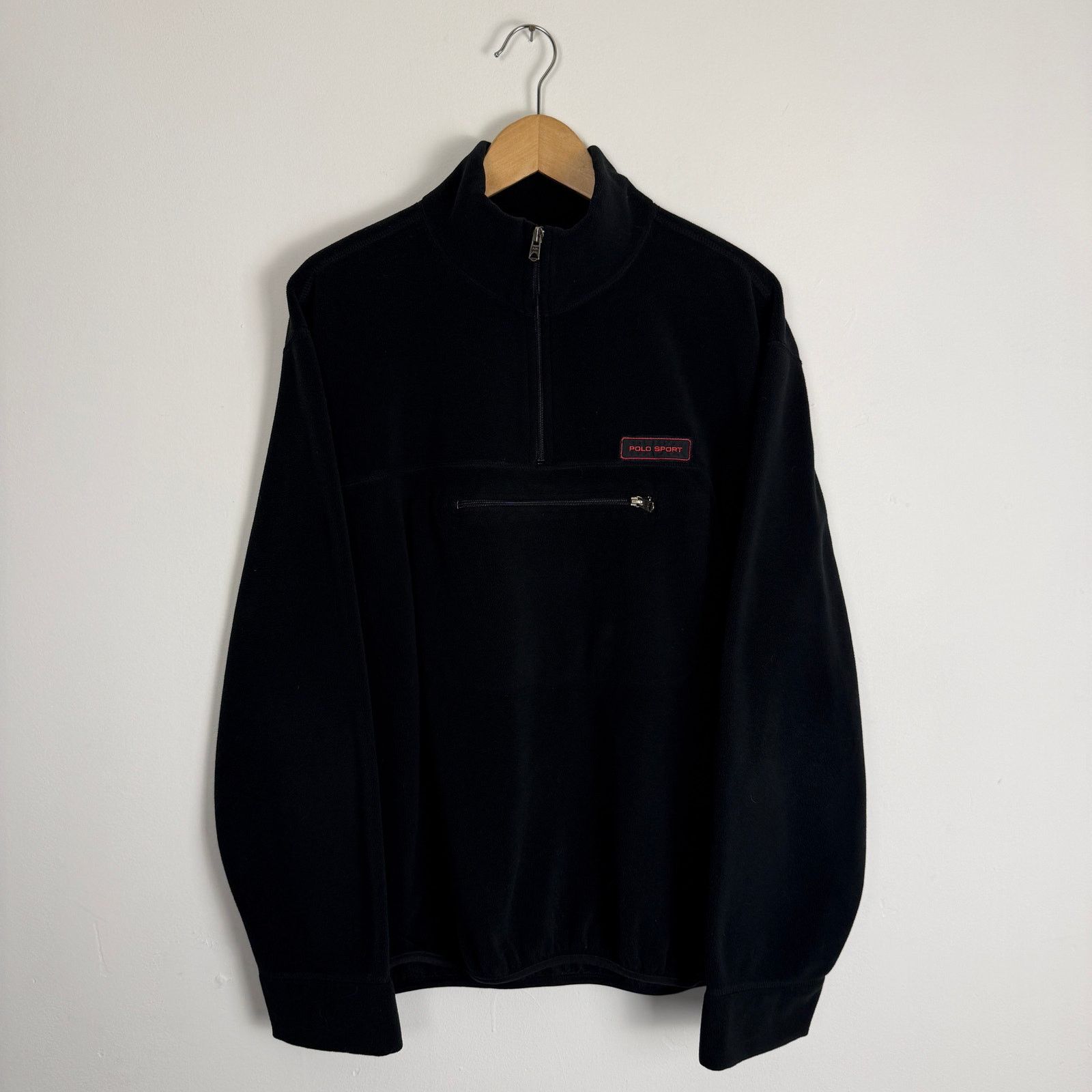 Polo Ralph Lauren Vintage Polo Sport Full Zip Sherpa Lined Nylon 