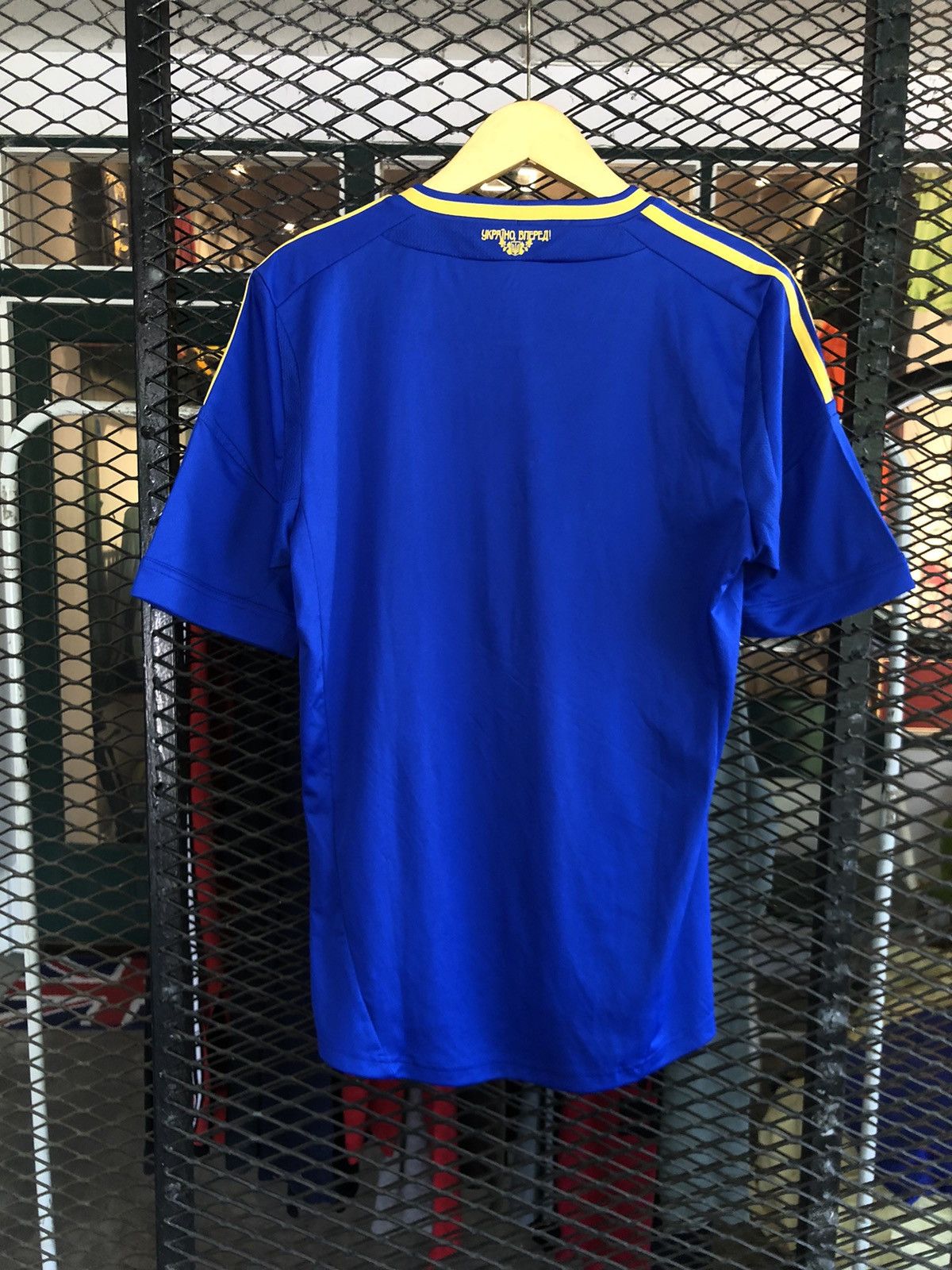 Vintage UKRAINE JERSEY AWAY 2012 -2014 Size US S / EU 44-46 / 1 - 5 Thumbnail
