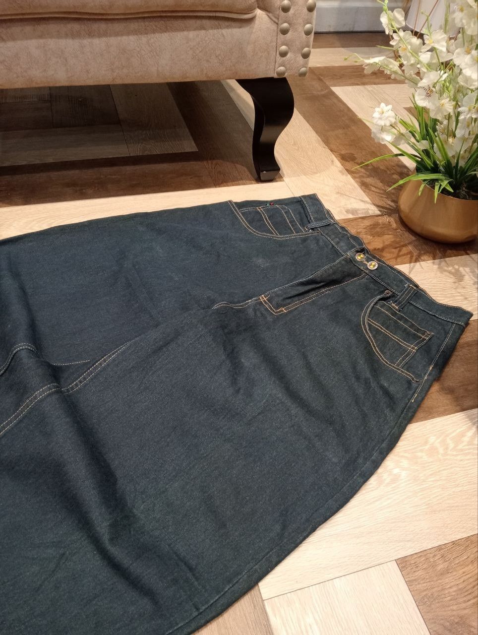 Cross Colours VINTAGE CROSS COLOURS BAGGY WIDE LEG DENIM PANTS Size US 32 / EU 48 - 4 Thumbnail