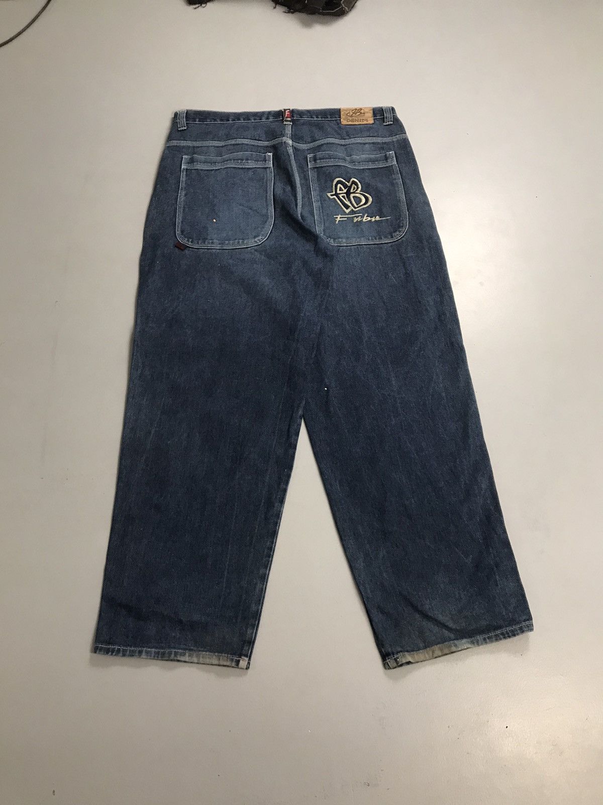 Fubu Vintage fubu embroidered baggy denim Size US 42 / EU 58 - 1 Thumbnail