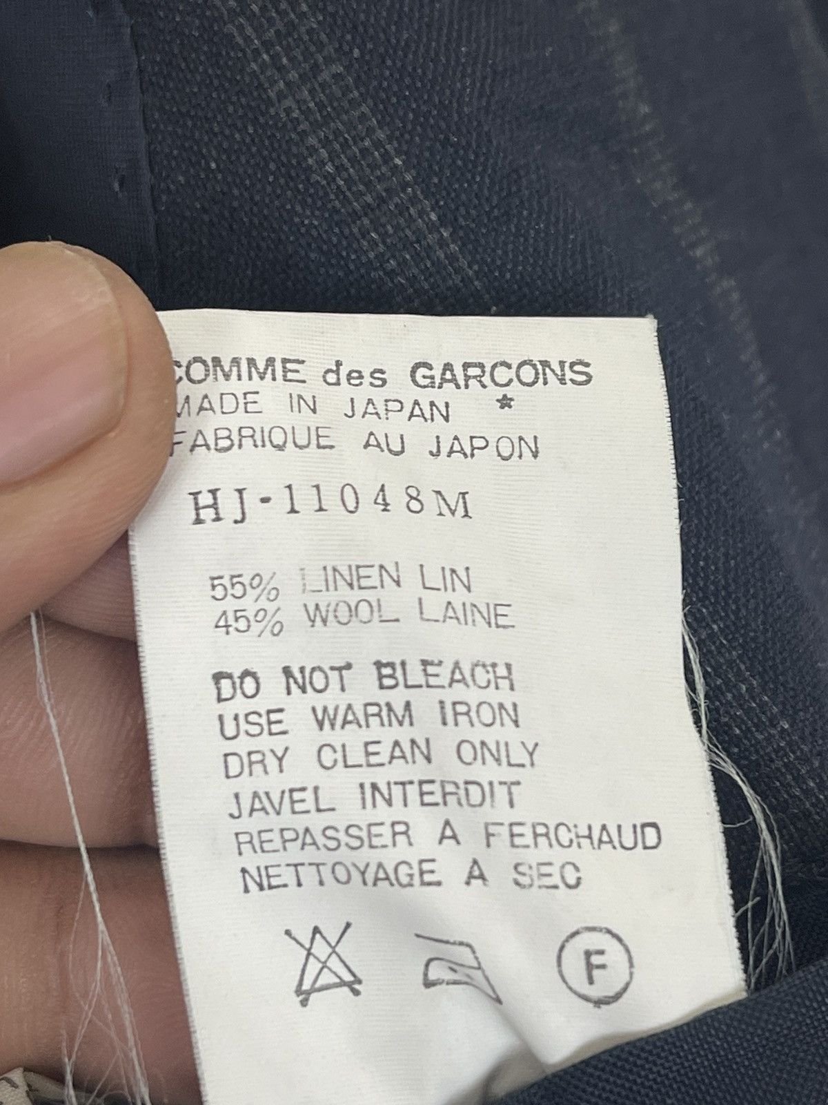 Comme des Garcons × Comme des Garcons Homme Plus AD1989 Comme Des Garcon Homme Blazer Jacket Size US M / EU 48-50 / 2 - 12 Thumbnail