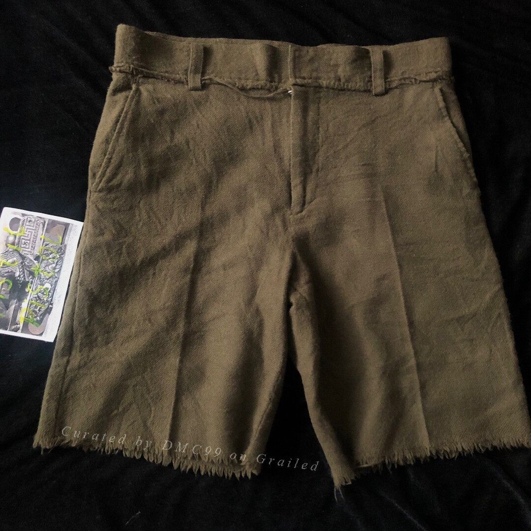 Junya Watanabe Junya Watanabe Vintage Military Green Shorts Size US 26 / EU 42 - 1 Thumbnail