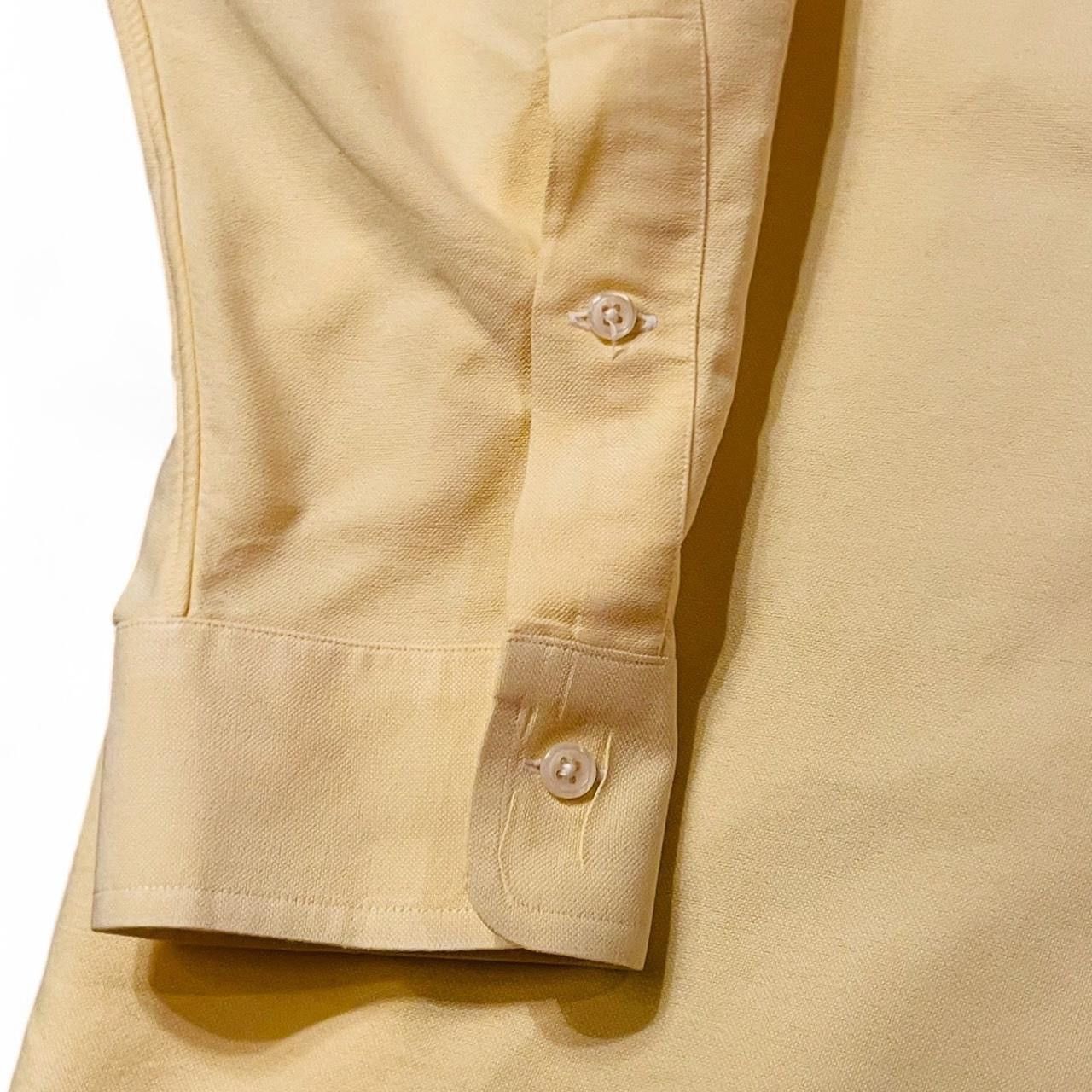 Polo Ralph Lauren VINTAGE Polo Ralph Lauren Yarmouth 90s Yellow Oxford XL Size US XL / EU 56 / 4 - 5 Thumbnail