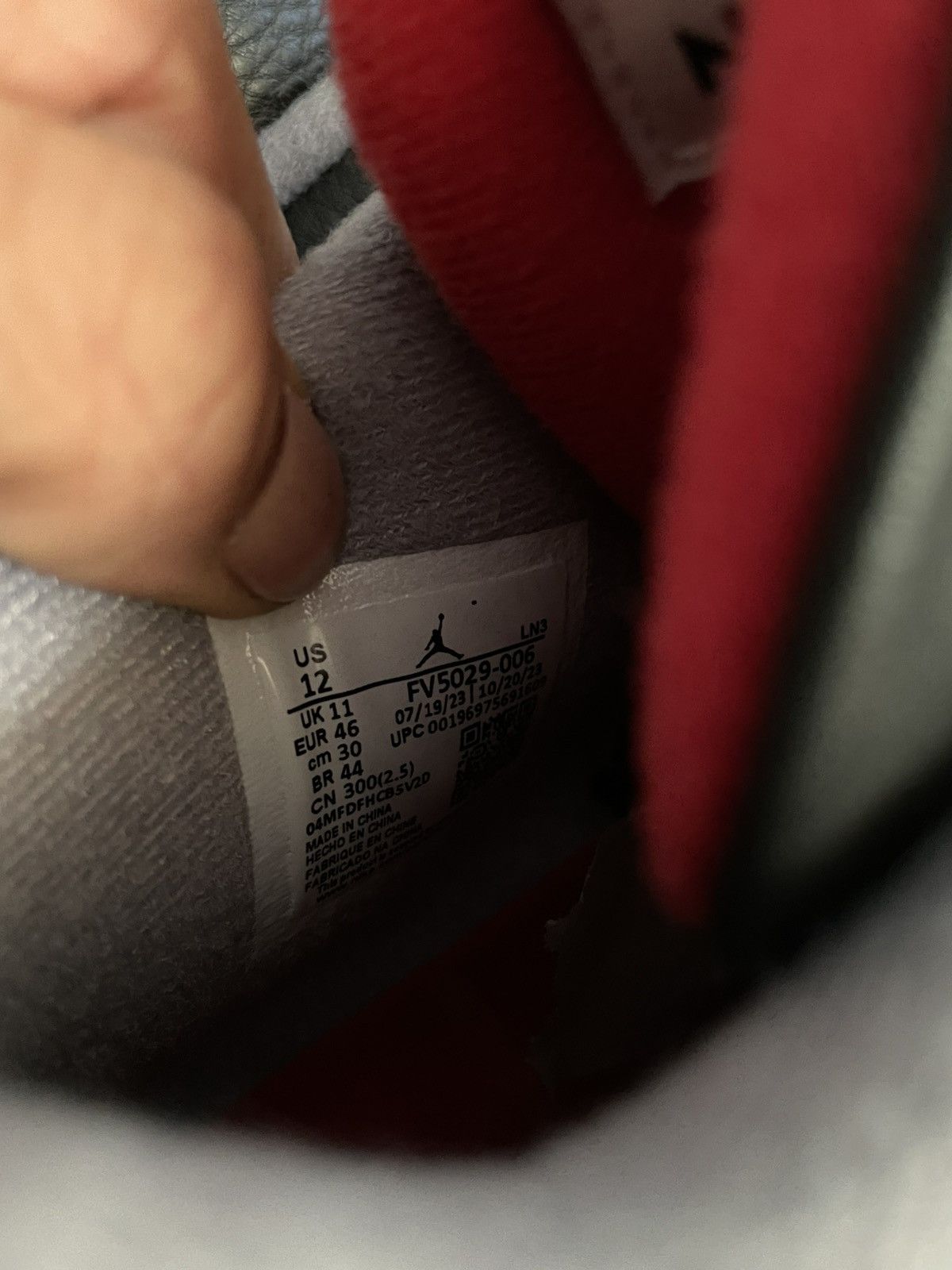 Jordan Brand Jordan 4 Bred Reimagined Size US 12 / EU 45 - 7 Thumbnail