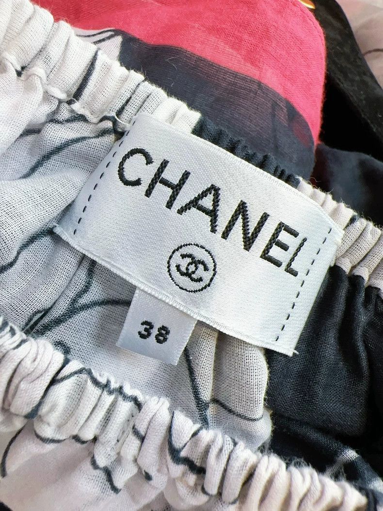 Chanel Chanel 21C Camellia Ruffle Off-Shoulder Top Size M / US 6-8 / IT 42-44 - 6 Thumbnail