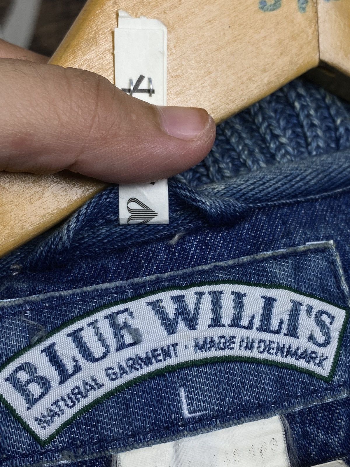 Vintage Vintage Blue Willis Jacket Size US L / EU 52-54 / 3 - 17 Thumbnail
