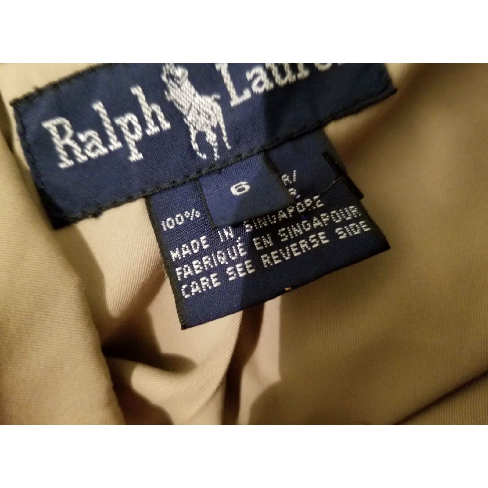 Polo Ralph Lauren Polo Ralph Lauren Jacket Mens Khaki 6 Size M / US 6-8 / IT 42-44 - 5 Thumbnail