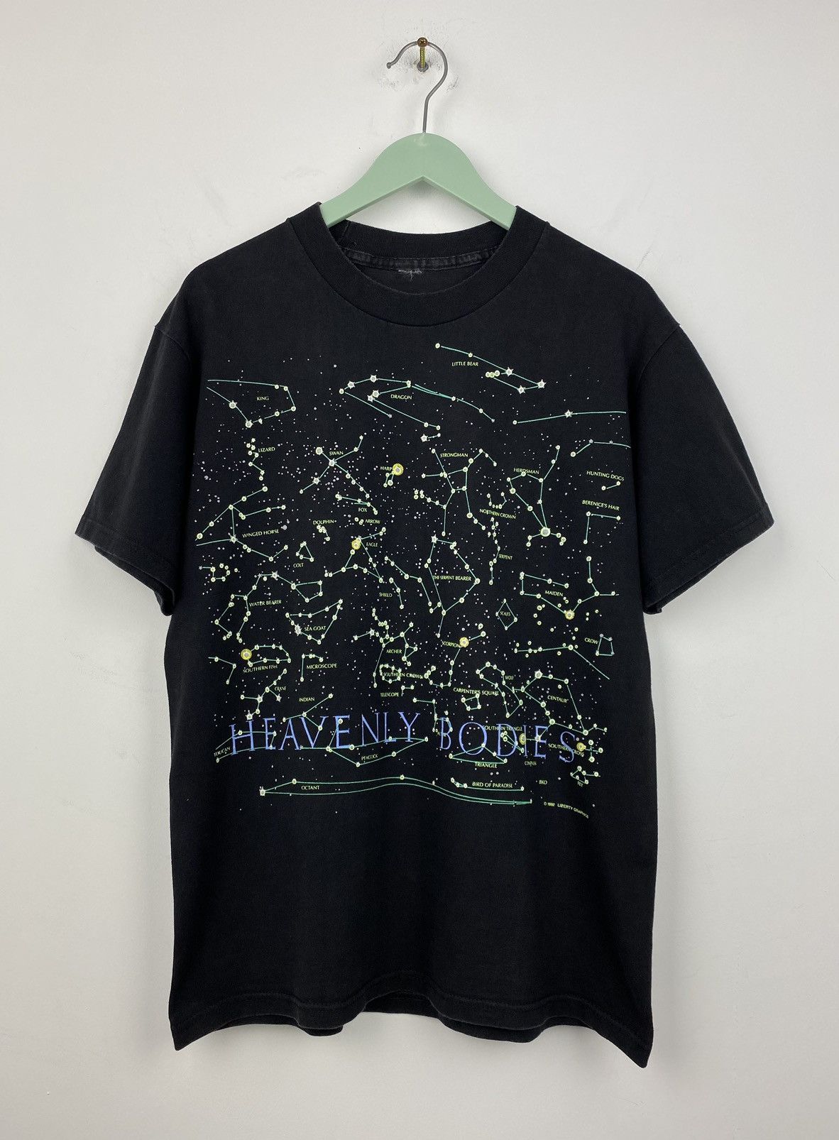 Liberty Vintage Liberty Graphics 1992 Zodiac Full Print T Shirt Y2K Size US M / EU 48-50 / 2 - 1 Thumbnail