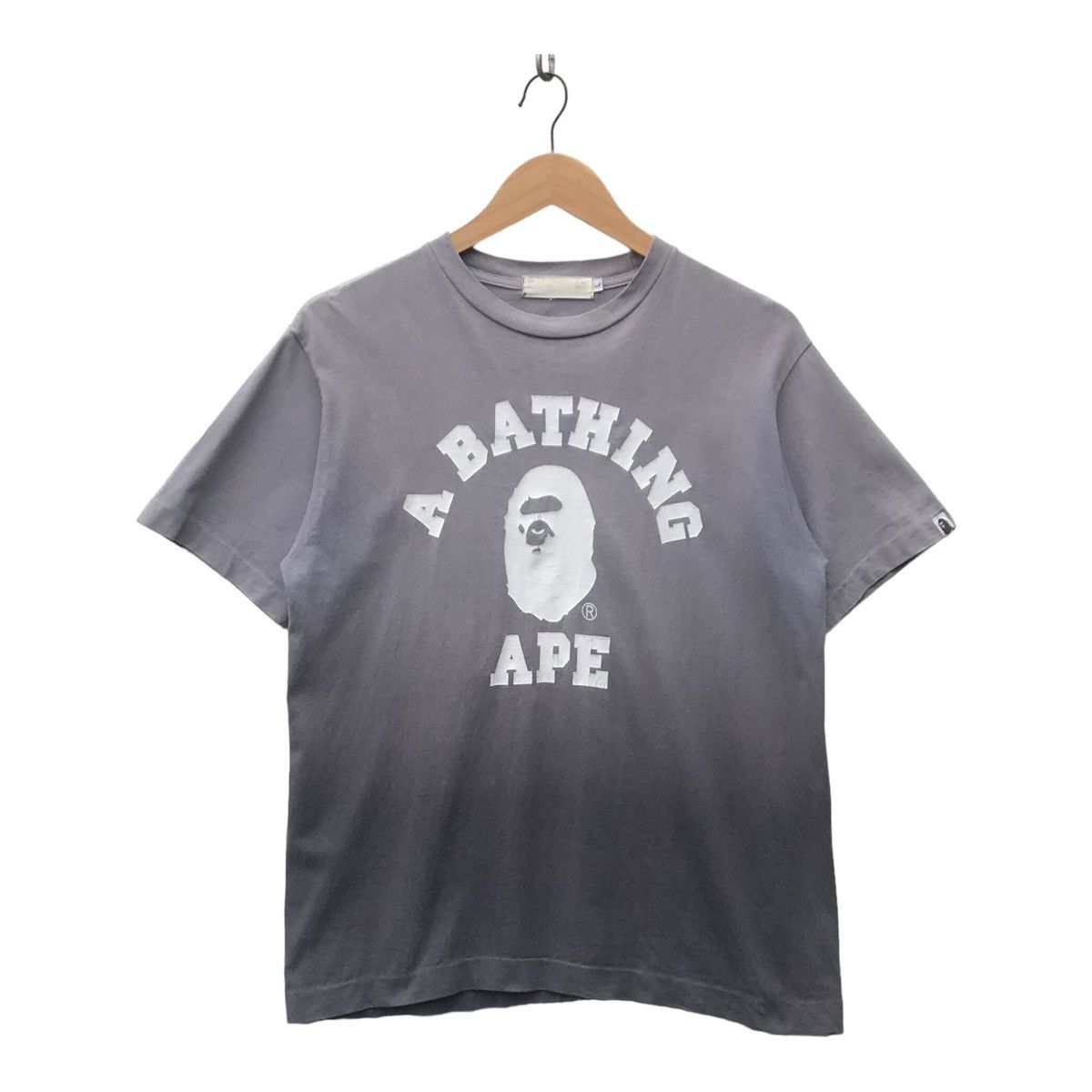 Bape Vintage Bape Gradient College Tee Size US M / EU 48-50 / 2 - 1 Thumbnail