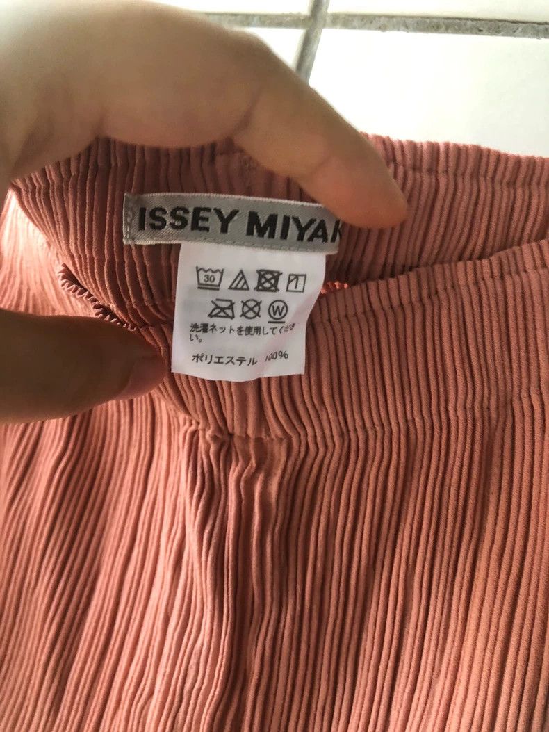 Issey Miyake Issey Miyake size:1 Flesh-pink pleated pants Size 42" / US 20 - 2 Thumbnail