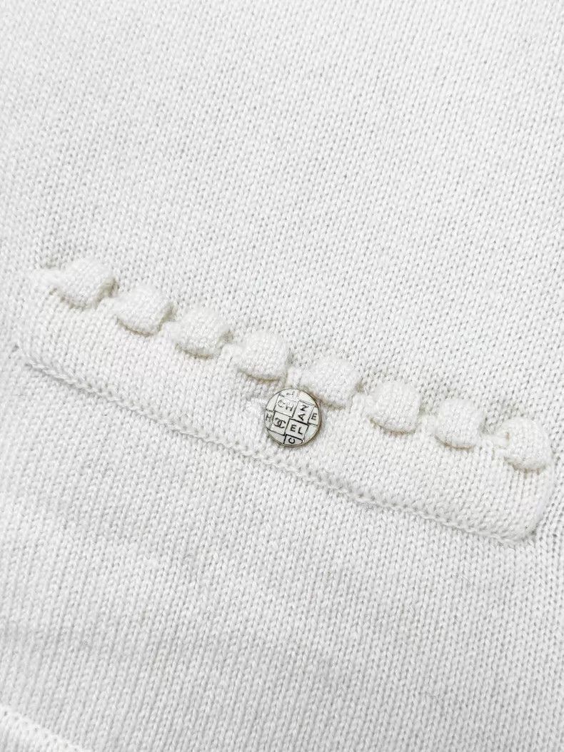 Chanel Chanel Fake two-piece long-sleeved cashmere knitted sweate Size S / US 4 / IT 40 - 4 Thumbnail