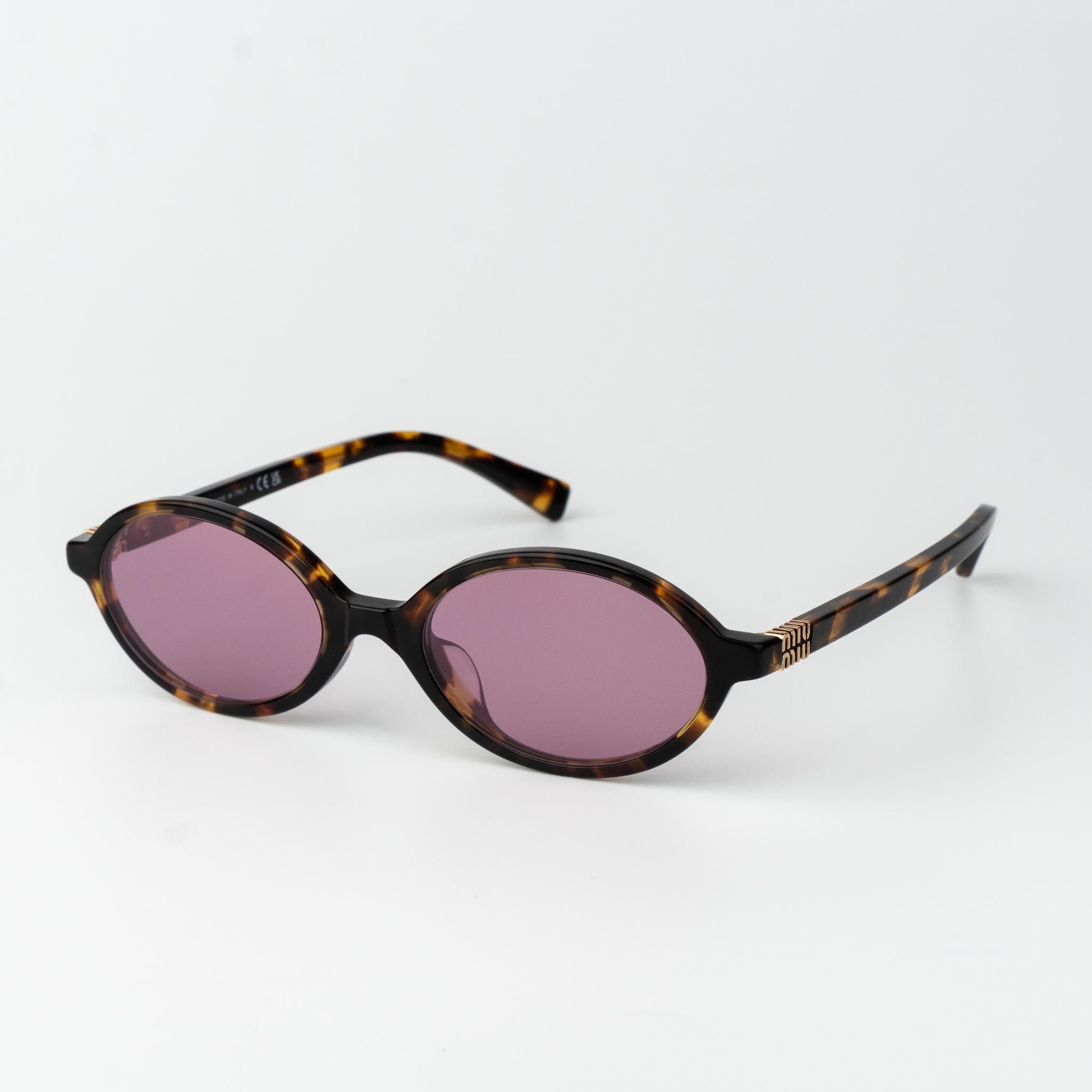 Miu Miu Miu Miu REGARD Women Sunglasses MU04ZSF VAU50D AUTHENTIC Size ONE SIZE - 5 Thumbnail