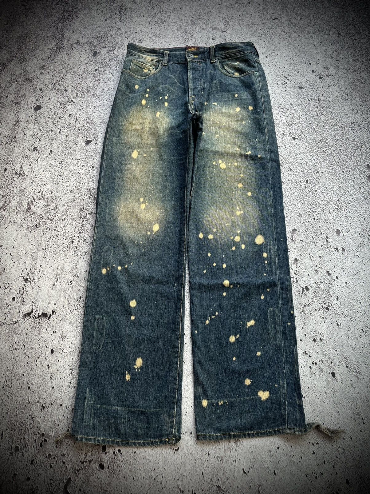 Hysteric Glamour 2000's Von Dutch kustommade Denim bootcut Style Size US 31 - 1 Thumbnail
