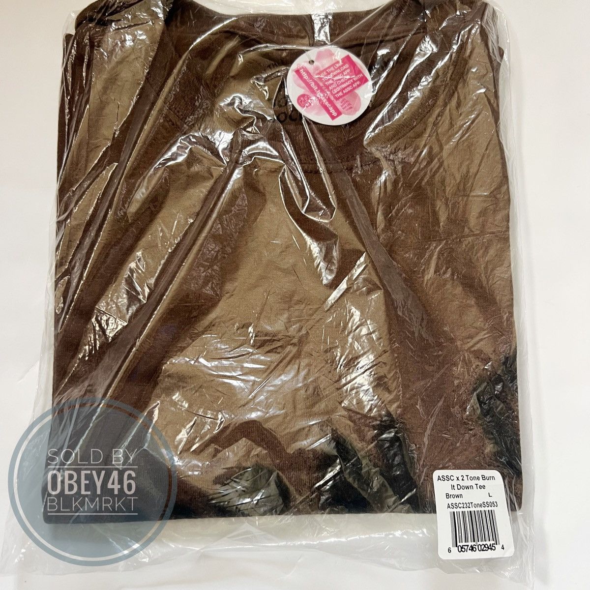 Anti Social Social Club Anti Social Social Club Burn It Down Brown Tee ASSC Size US L / EU 52-54 / 3 - 3 Thumbnail