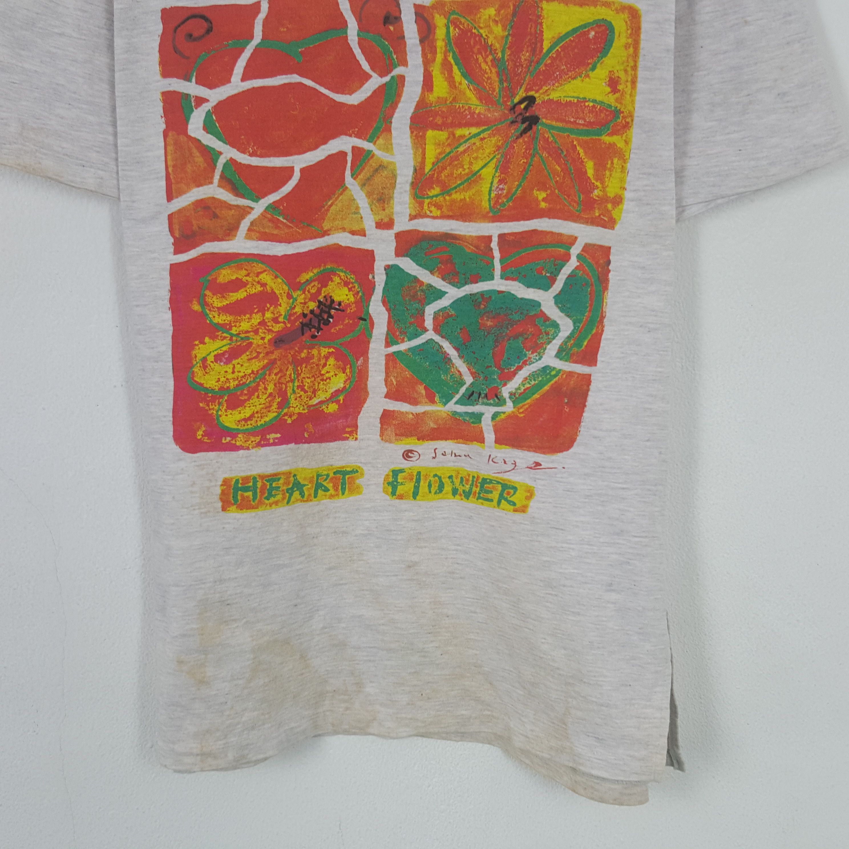 Band Tees Vintage Hearts and Flowers American Rock Band Tshirt Size US L / EU 52-54 / 3 - 2 Thumbnail