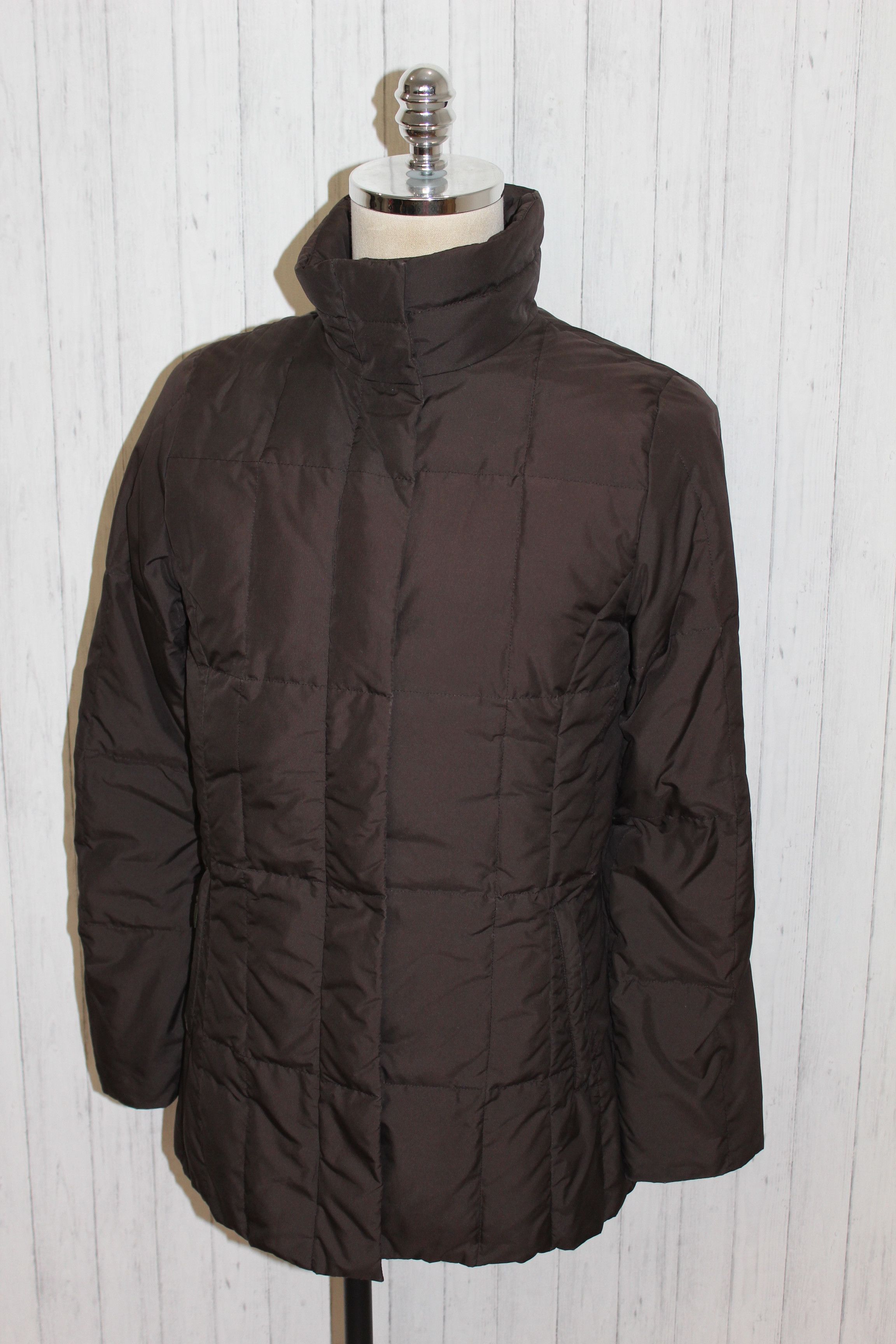 Burberry Burberry Brown Down Coat Jacket Size L Size L / US 10 / IT 46 - 3 Thumbnail