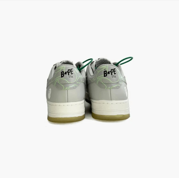 Bape ABATHINGAPE low-top sneaker men's grey-green Size US 8 / EU 41 - 6 Thumbnail