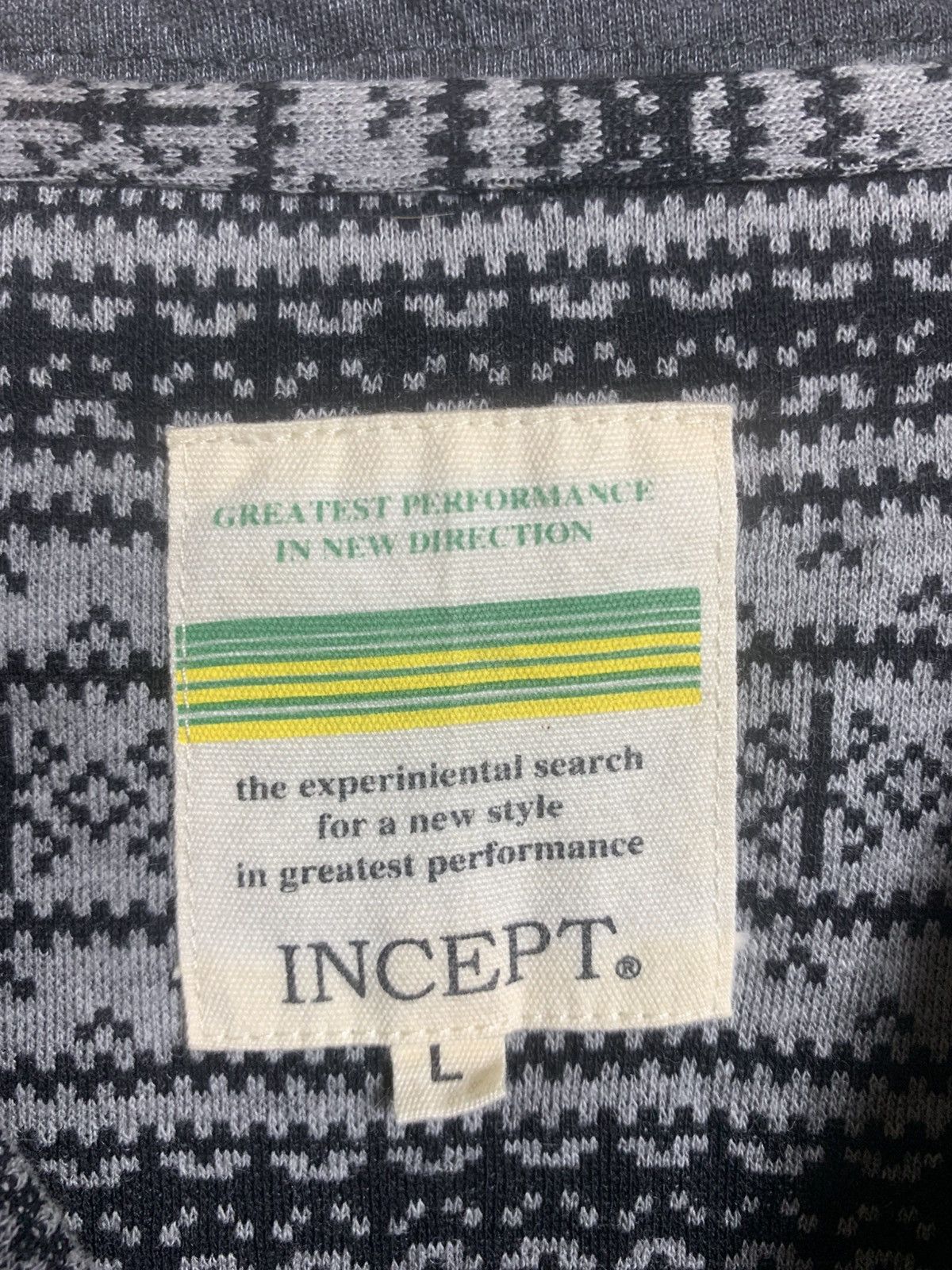 Japanese Brand Incept Longsleve doublelayer style Size US M / EU 48-50 / 2 - 5 Thumbnail
