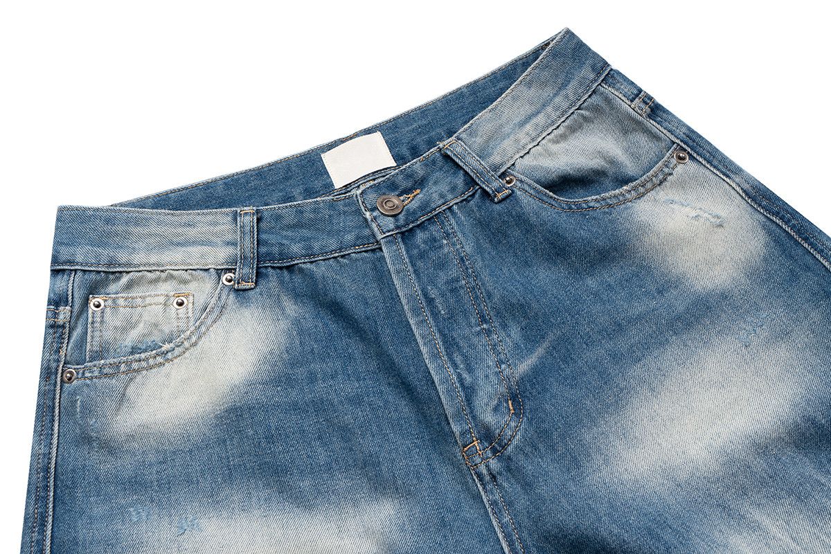 Japanese Brand × Jean × Vintage Vintage Ripped Washed Worn Denim Size US 29 - 3 Thumbnail