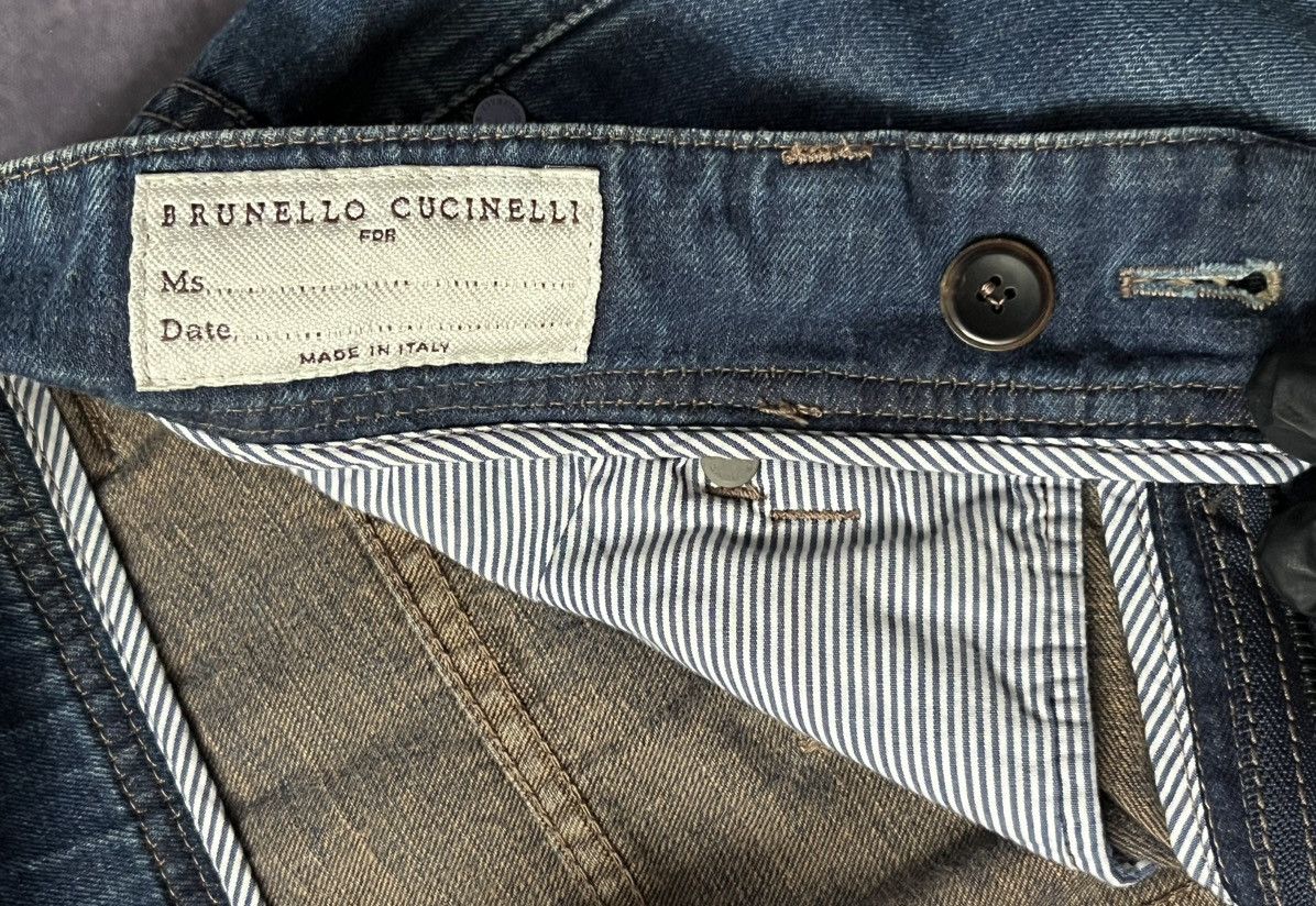 Brunello Cucinelli Brunello Cucinelli Blue Women’s Jeans Denim Size IT 42/US 6 Size 28" / US 6 / IT 42 - 6 Thumbnail