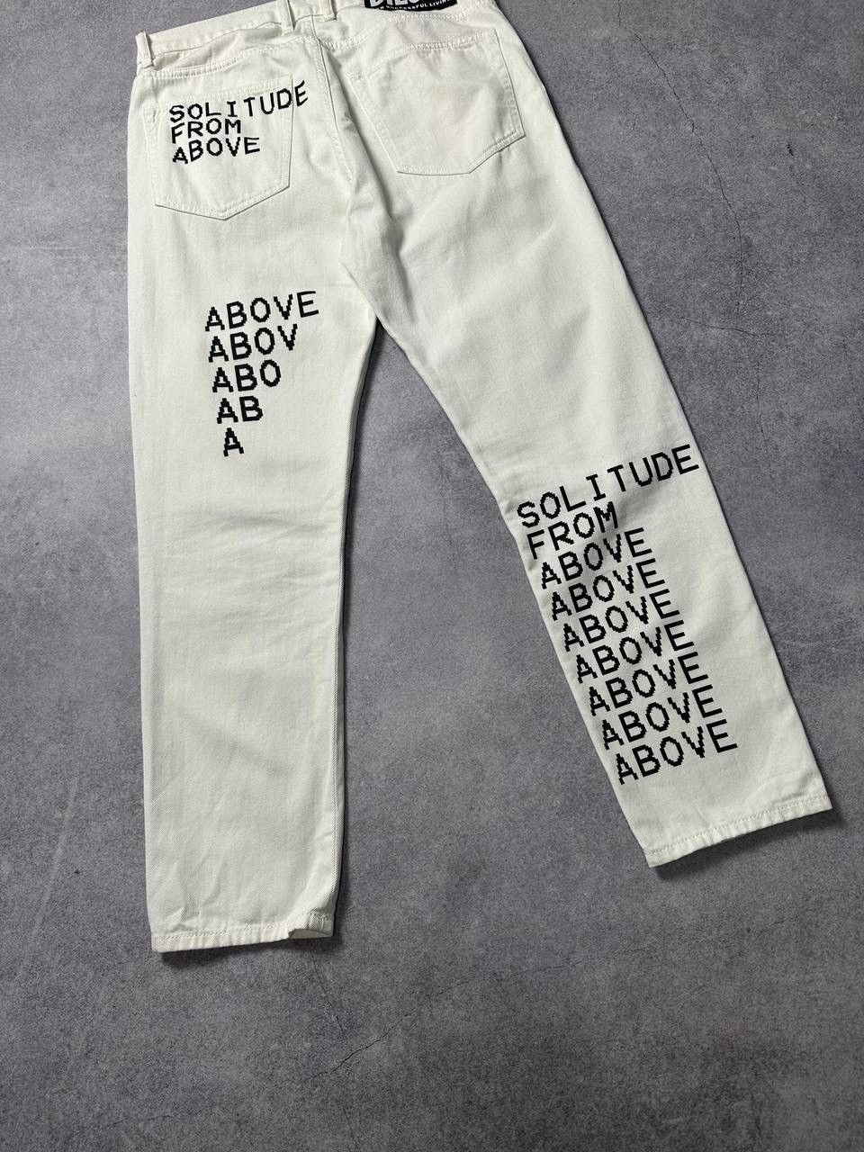 Diesel Vintage 2000s Diesel D-Viper-Sp2 Above Logo Denim Jeans Y2K Size US 30 / EU 46 - 7 Thumbnail
