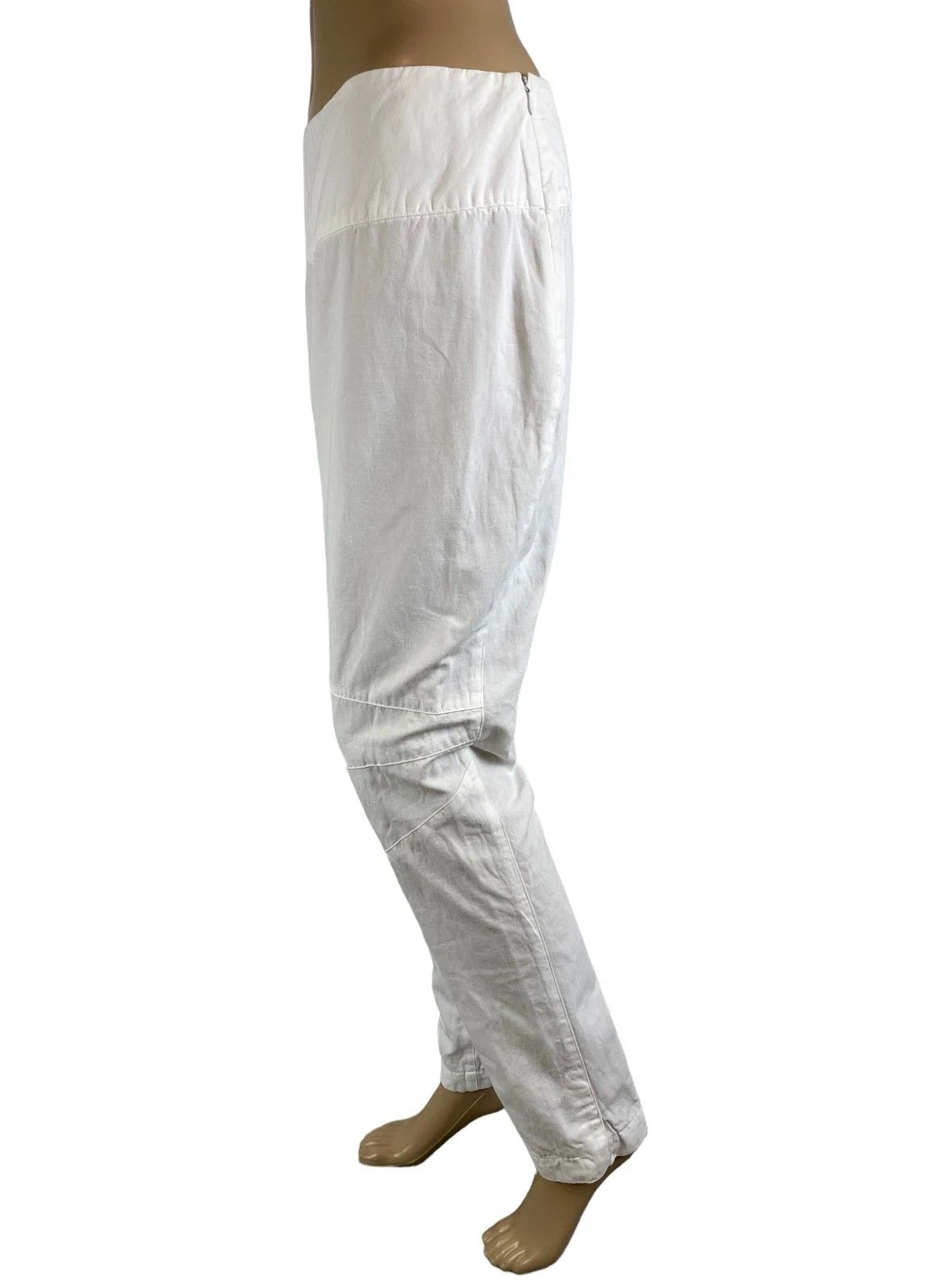Sarah Pacini Sarah Pacini Cotton Linen Pants size 1 Size 27" / US 4 / IT 40 - 4 Thumbnail