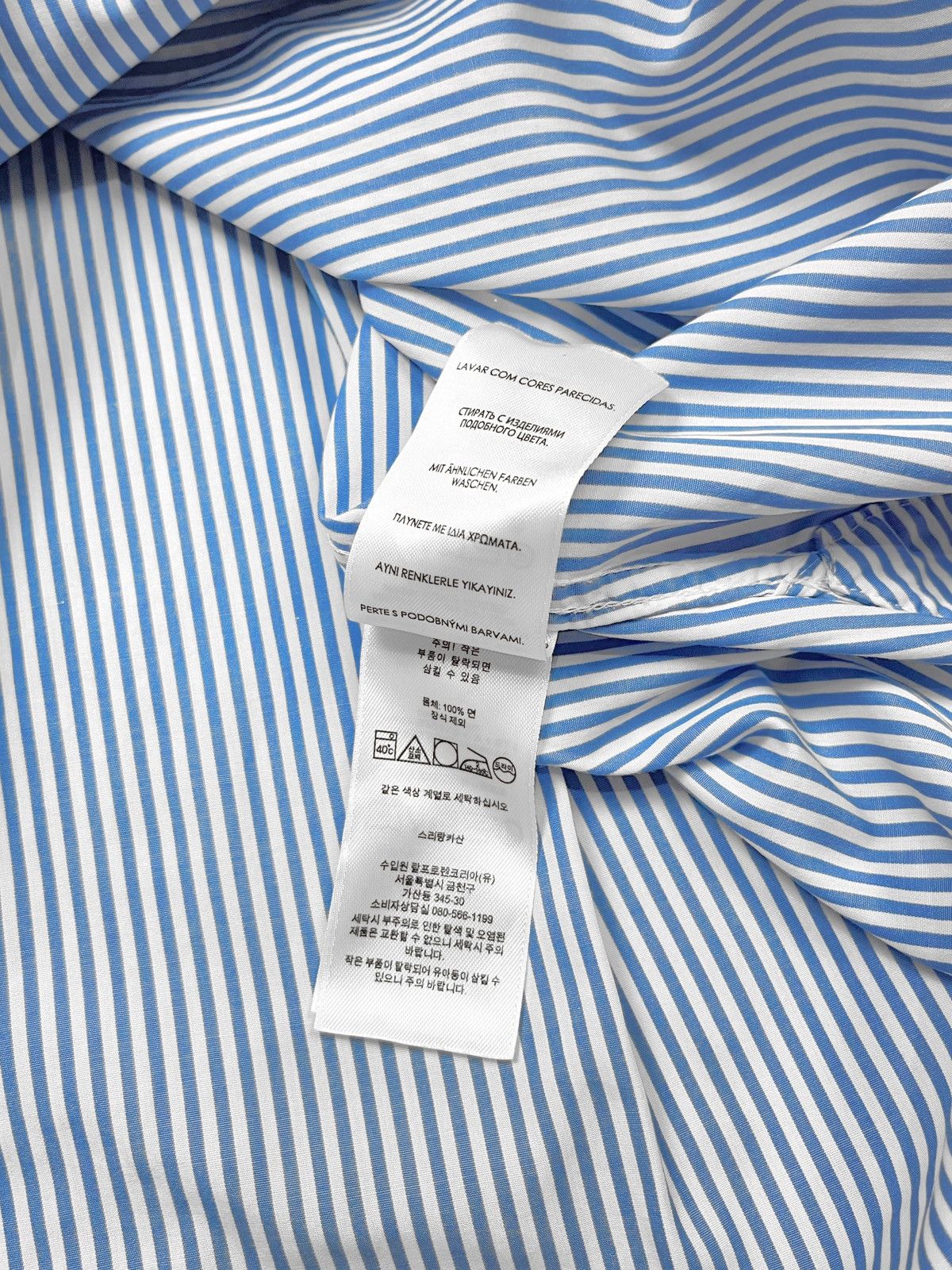 Polo Ralph Lauren Polo Ralph Lauren Poplin Striped Button Down Size US L / EU 52-54 / 3 - 11 Thumbnail