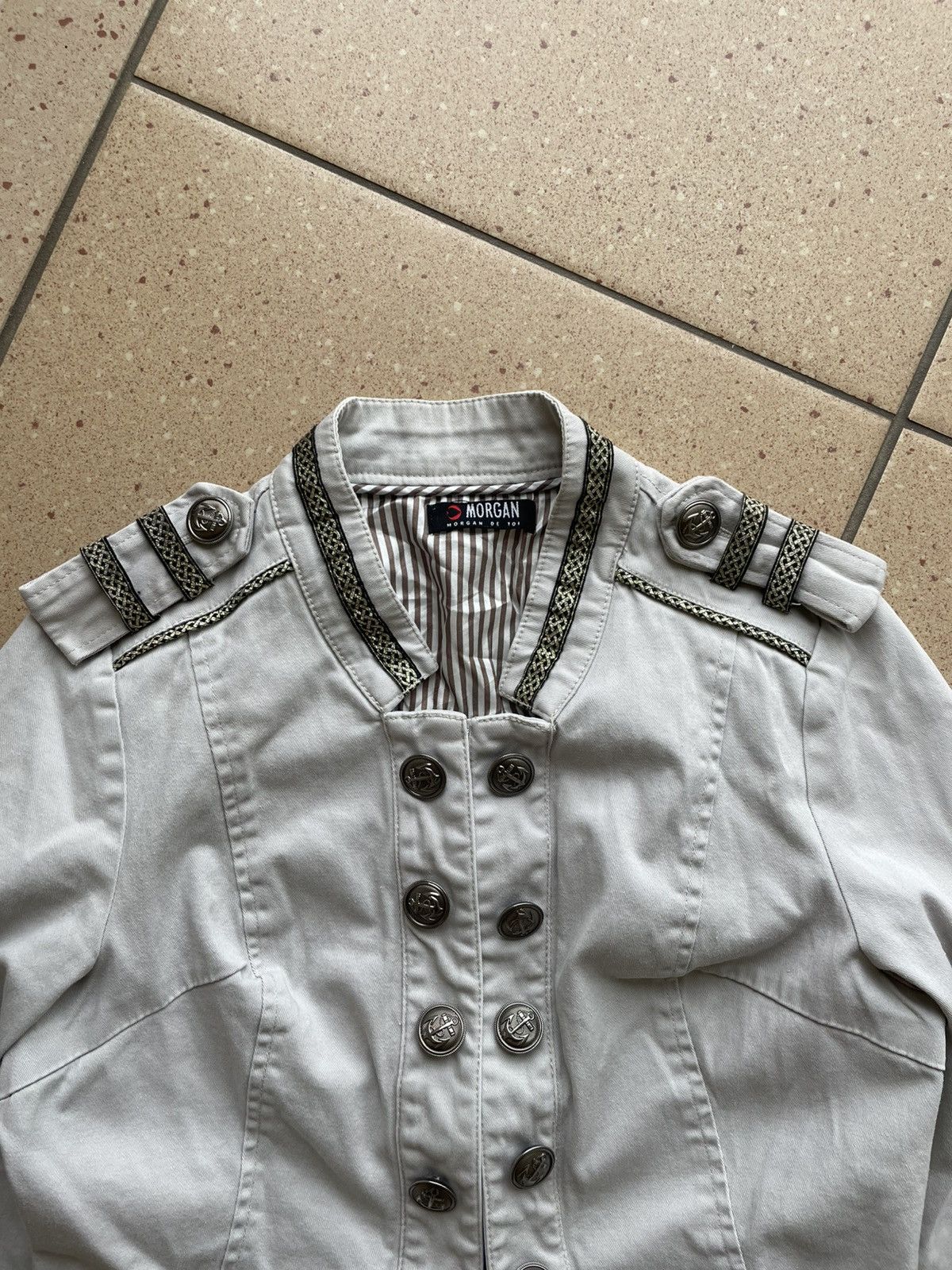 Other Vintage 00s Napoleon style y2k military jacket indie sleaze Size M / US 6-8 / IT 42-44 - 4 Thumbnail