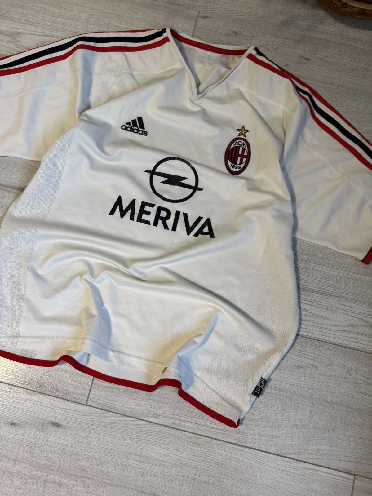 Adidas Vintage Adidas Milan 2003 soccer jersey Shirt Size US M / EU 48-50 / 2 - 2 Thumbnail
