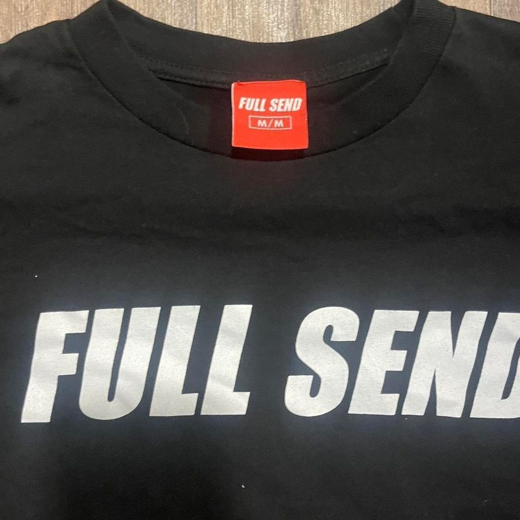 Full Send Full Send black Nelk tee size M Size US M / EU 48-50 / 2 - 3 Thumbnail