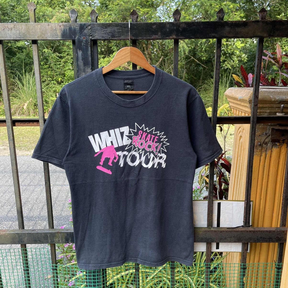 Welcome Skateboards 🔥Vintage Y2K Whiz Skate Rock World Tour Promo Skate Tee Size US M / EU 48-50 / 2 - 1 Thumbnail