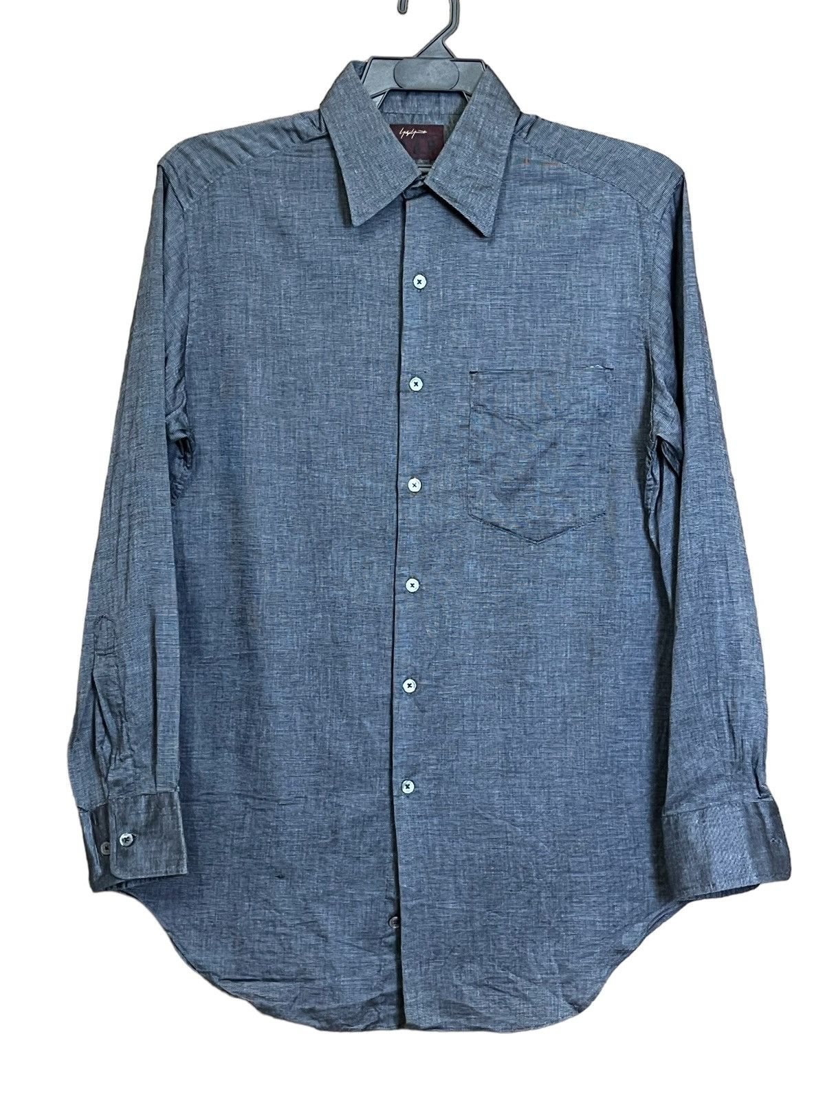 Yohji Yamamoto VINTAGE YOHJI YAMAMOTO AAR DURBAN L/SLEEVE BUTTON UPS SHIRT Size US M / EU 48-50 / 2 - 1 Thumbnail