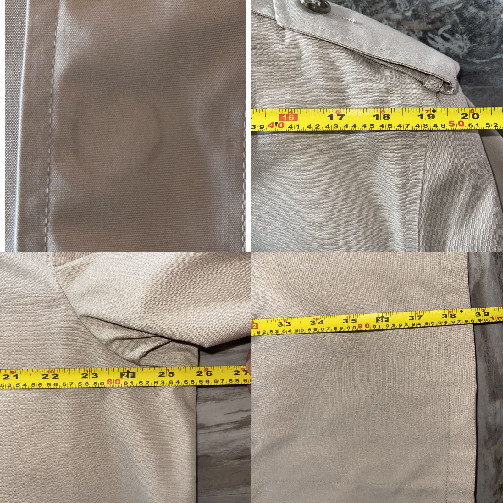 Stanley Blacker VINTAGE Stanley Blacker Trench Coat Men 44 Long Tan Overcoat Zip Out Lining Pile Lining Epaulets Kick Pleat Size US S / EU 44-46 / 1 - 11 Thumbnail