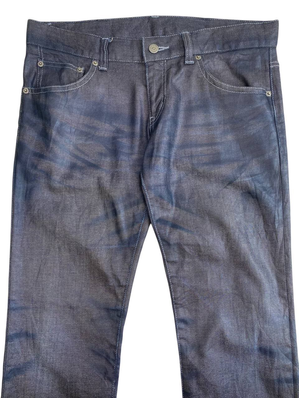 Tornado Mart 2000’s Tornado Mart Japan Stonewash Waxed Denim Size US 34 / EU 50 - 4 Thumbnail