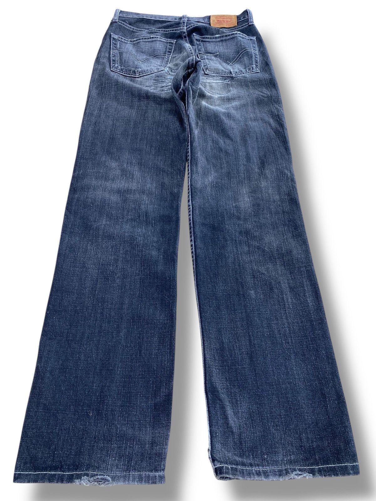 Levi's Levi’s 502 Faded Wash Style Straight Cut Jeans Size US 28 / EU 44 - 3 Thumbnail