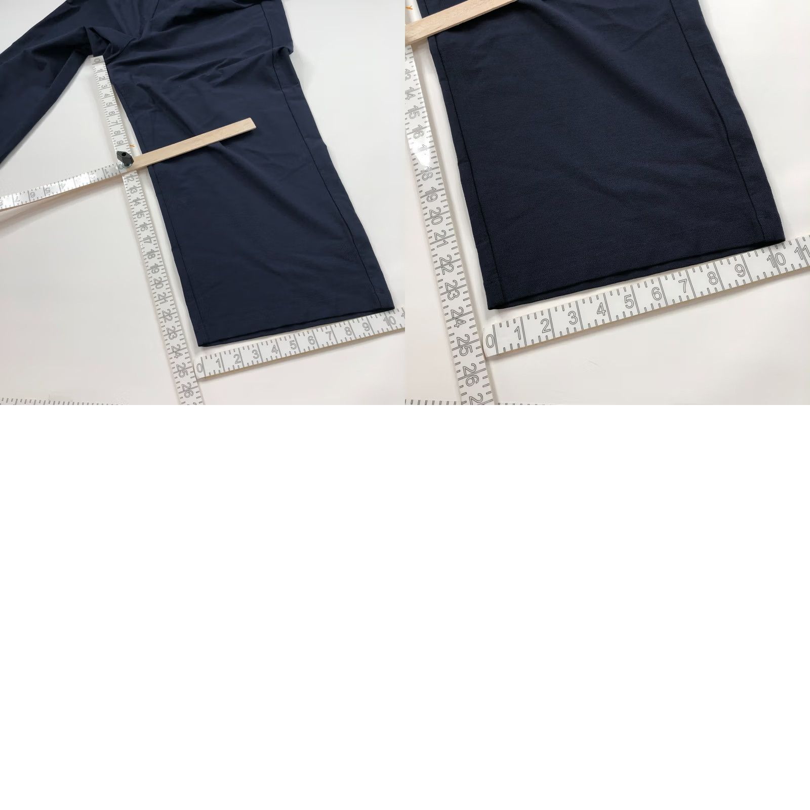 Eileen Fisher Eileen Fisher Crepe Pull On Plus 2X High Rise Viscose Pants Blue Size 40" / US 18 - 8 Thumbnail